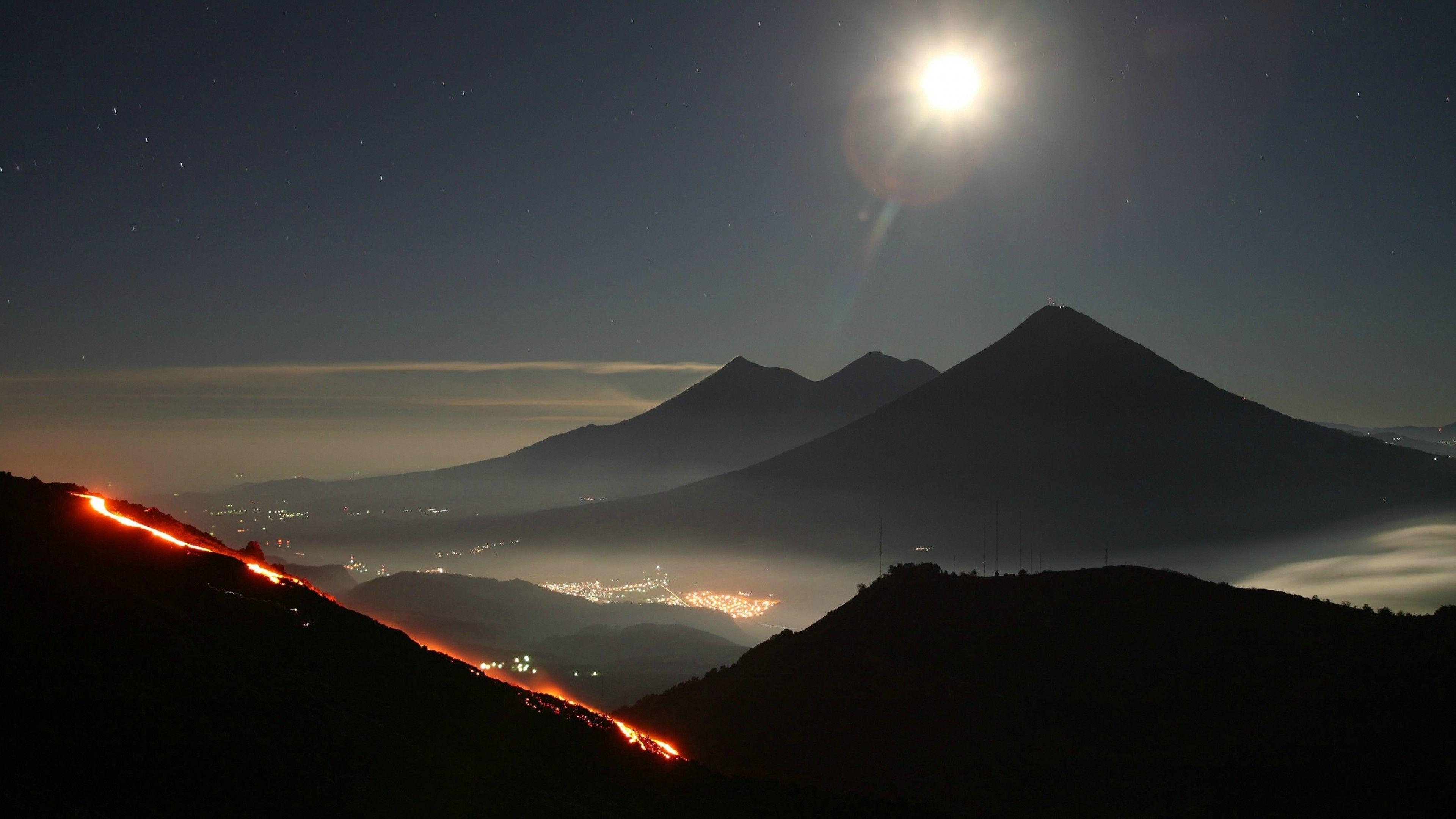 Guatemala Berge, HD 4K, Natur, Reisen, Landschaft, 3840x2160 4K Desktop