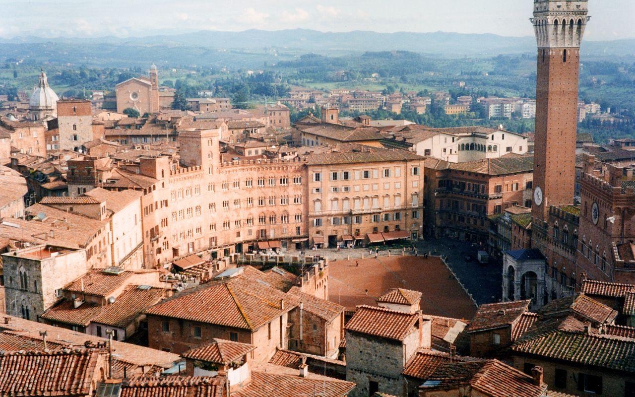 Turm, Siena, Italien, Stadt, Bildschirm, 1280x800 HD Desktop