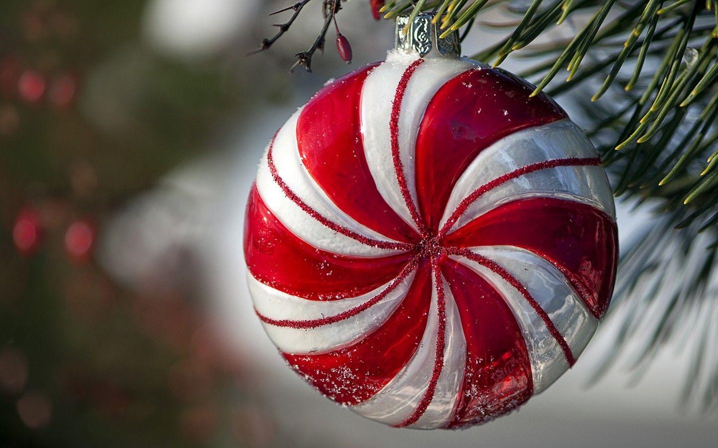 Bunte Weihnachtsornamente, Fest, Dekoration, Urlaub, Bild, 1440x900 HD Desktop