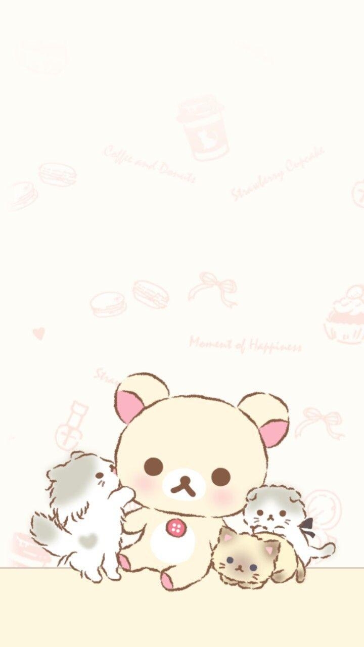 Korilakkuma, Rilakkuma Freund, Kawaii, Japanisch, niedlich, 720x1280 HD Handy