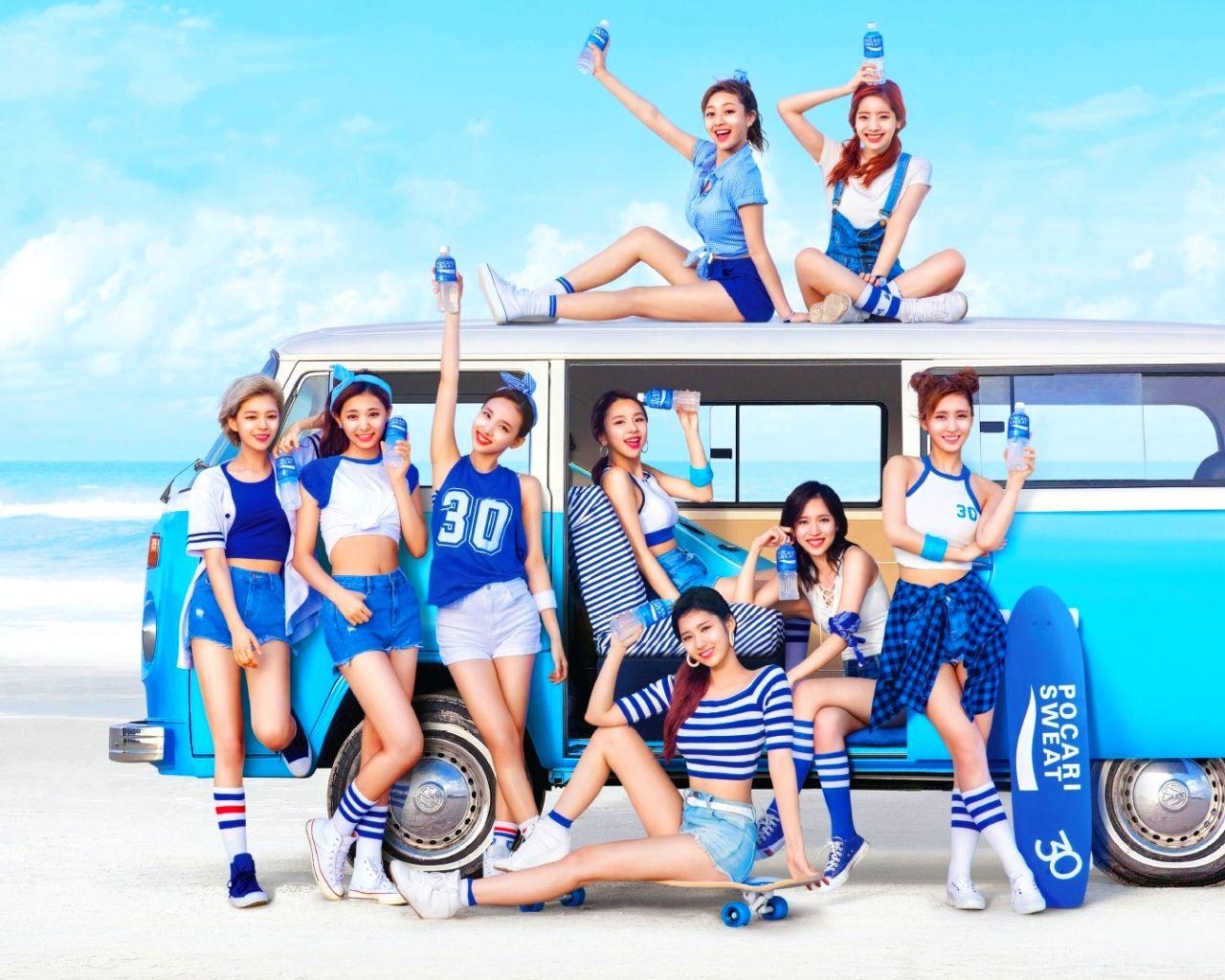 Twice, Musik, K-Pop, Girls, Hintergrund, 1280x1030 HD Desktop