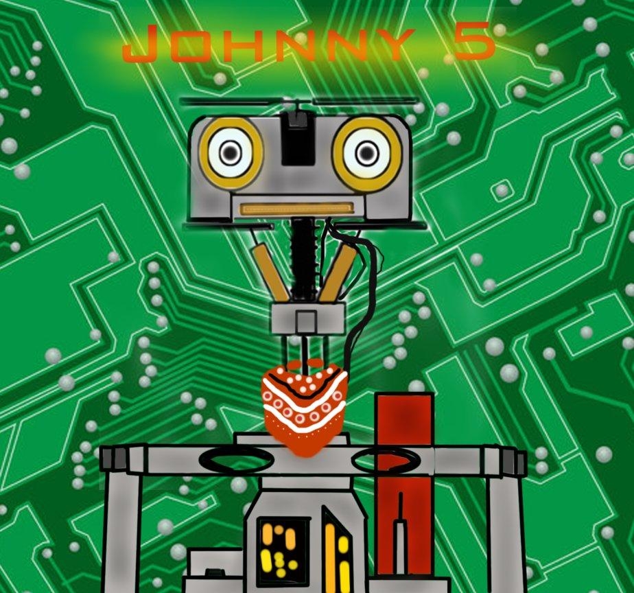 Johnny 5, Porträt, Short Circuit, Roboter, Film, 930x870 HD Desktop