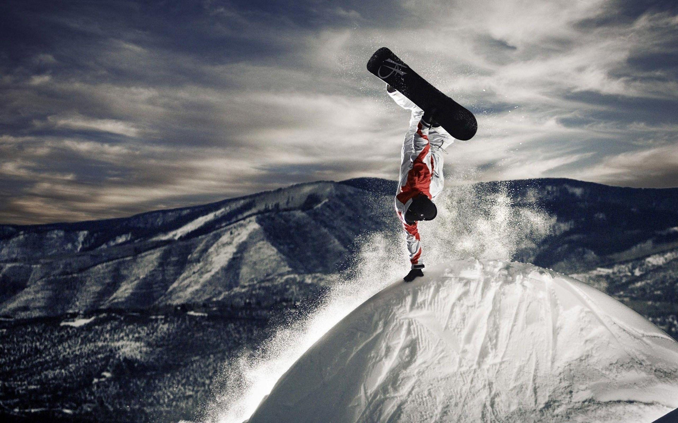 Snowboarding, Sport, HD, Abenteuer, Winter, 2560x1600 HD Desktop