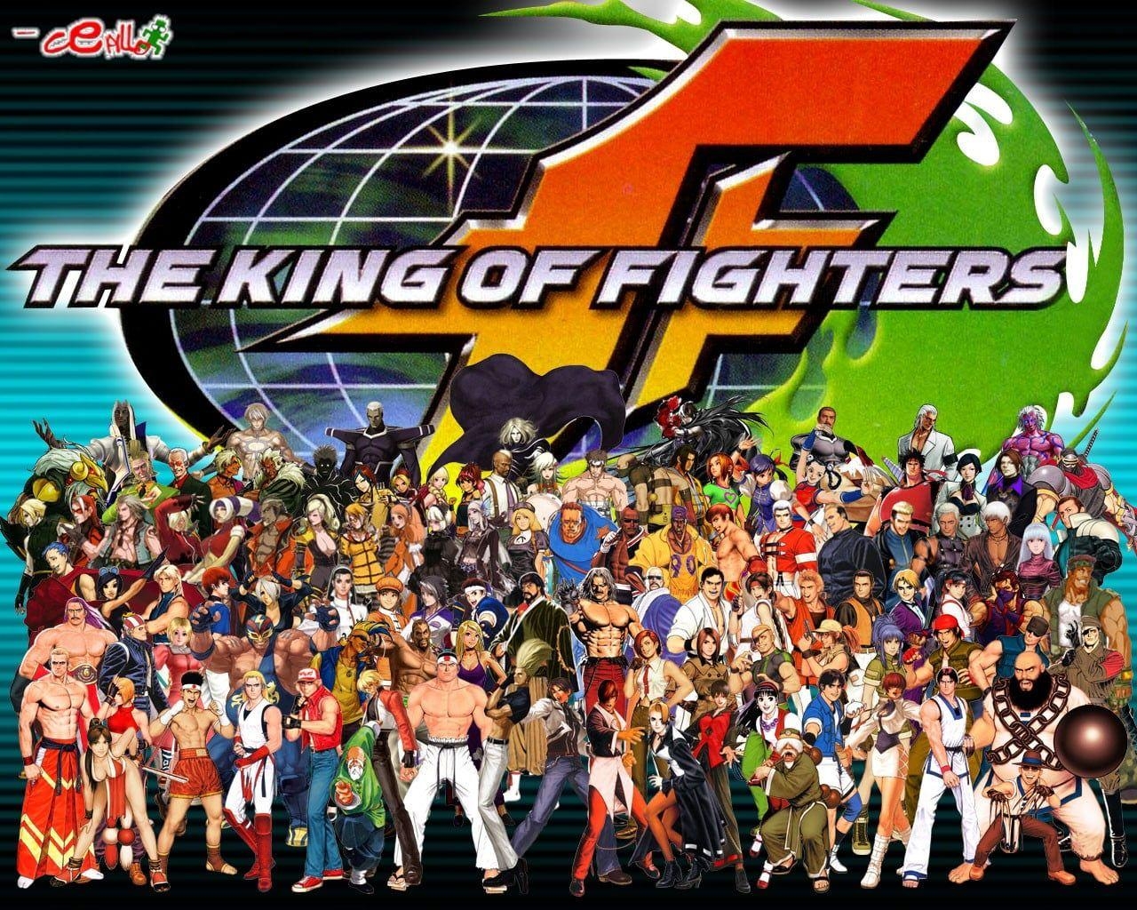 King of Fighters Poster, Videospiele, Gaming, Kämpfer, Action, 1280x1030 HD Desktop