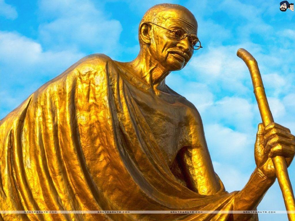 Mahatma Gandhi, Friedensbotschafter, Porträt, Historische Ikone, Indien, 1030x770 HD Desktop