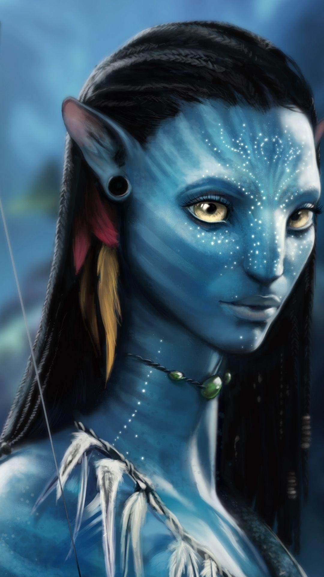 Avatar Schauspielerin, Android, HD, Film, Hintergrund, 1080x1920 Full HD Handy