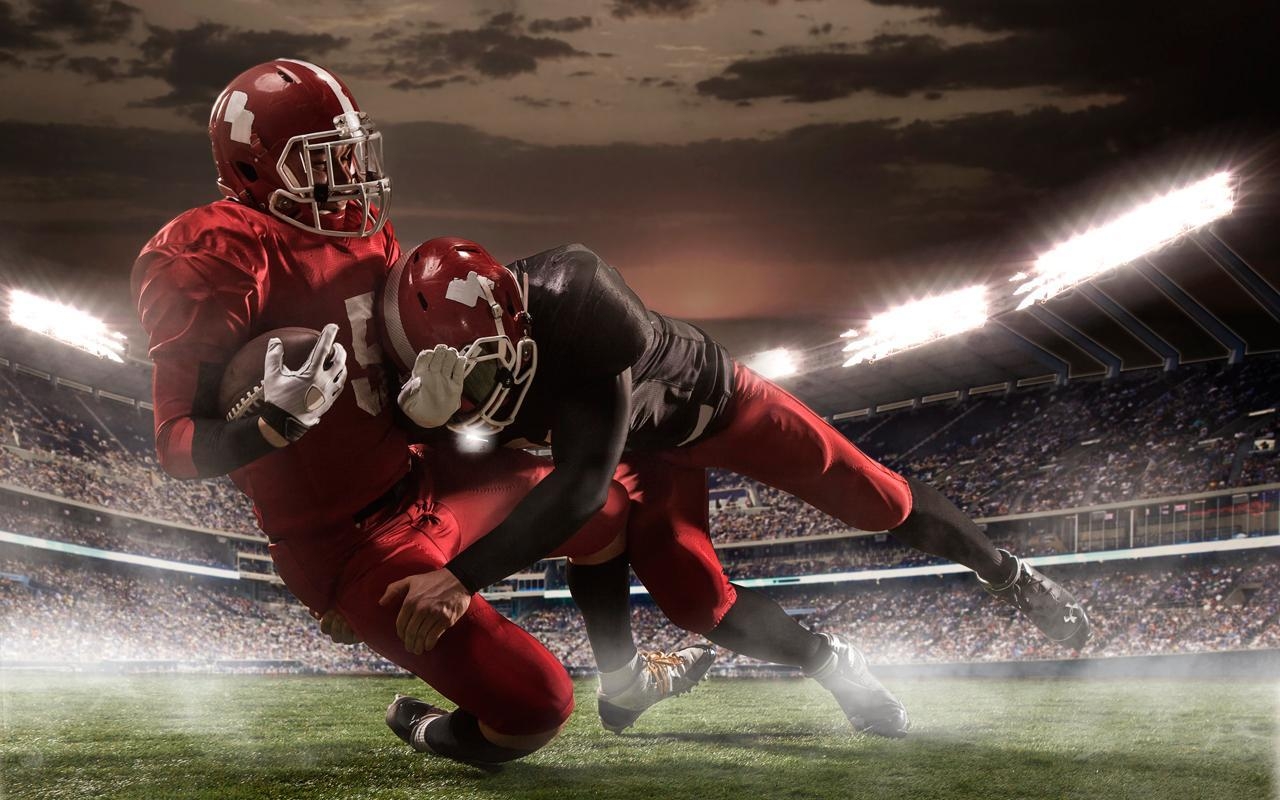 American Football, Android, Hintergrund, Sportliches Design, Spieler, 1280x800 HD Desktop