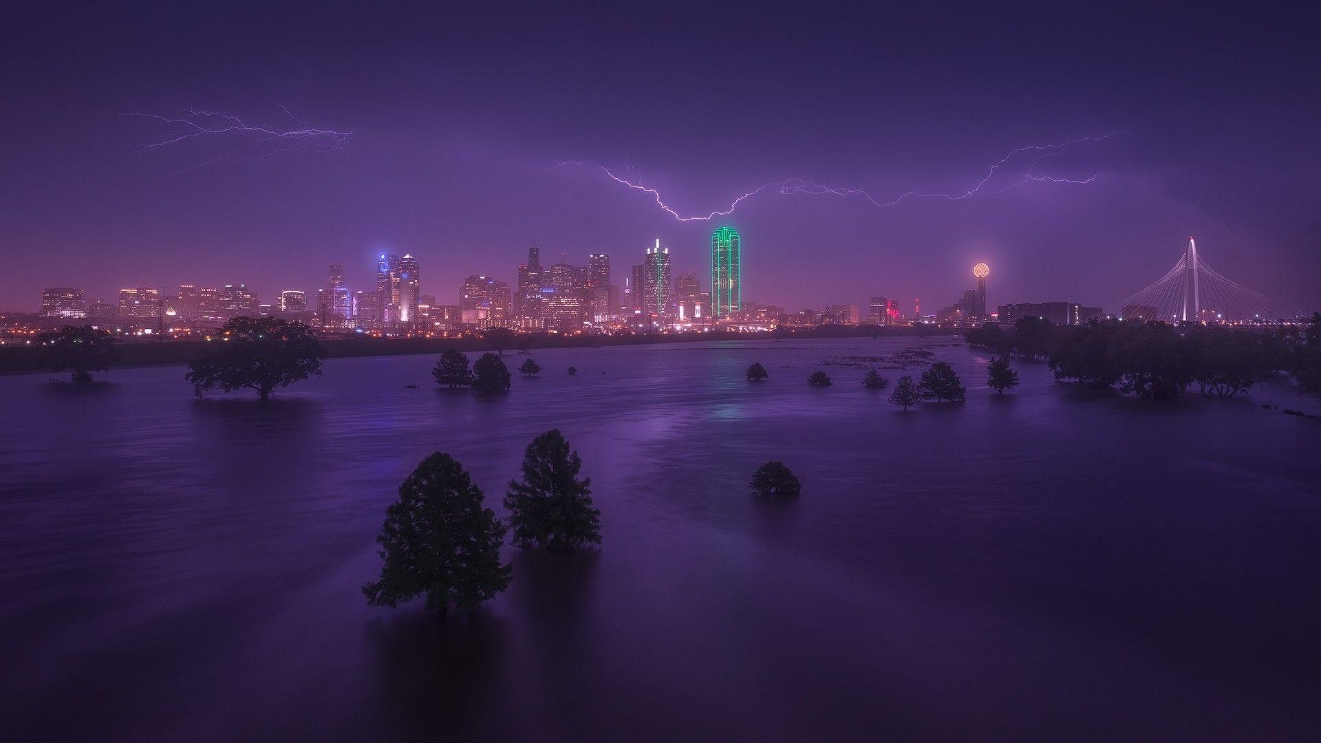 Dallas Texas, 1920x1080, Hintergrundbild, Stadt, USA, 1920x1080 Full HD Desktop