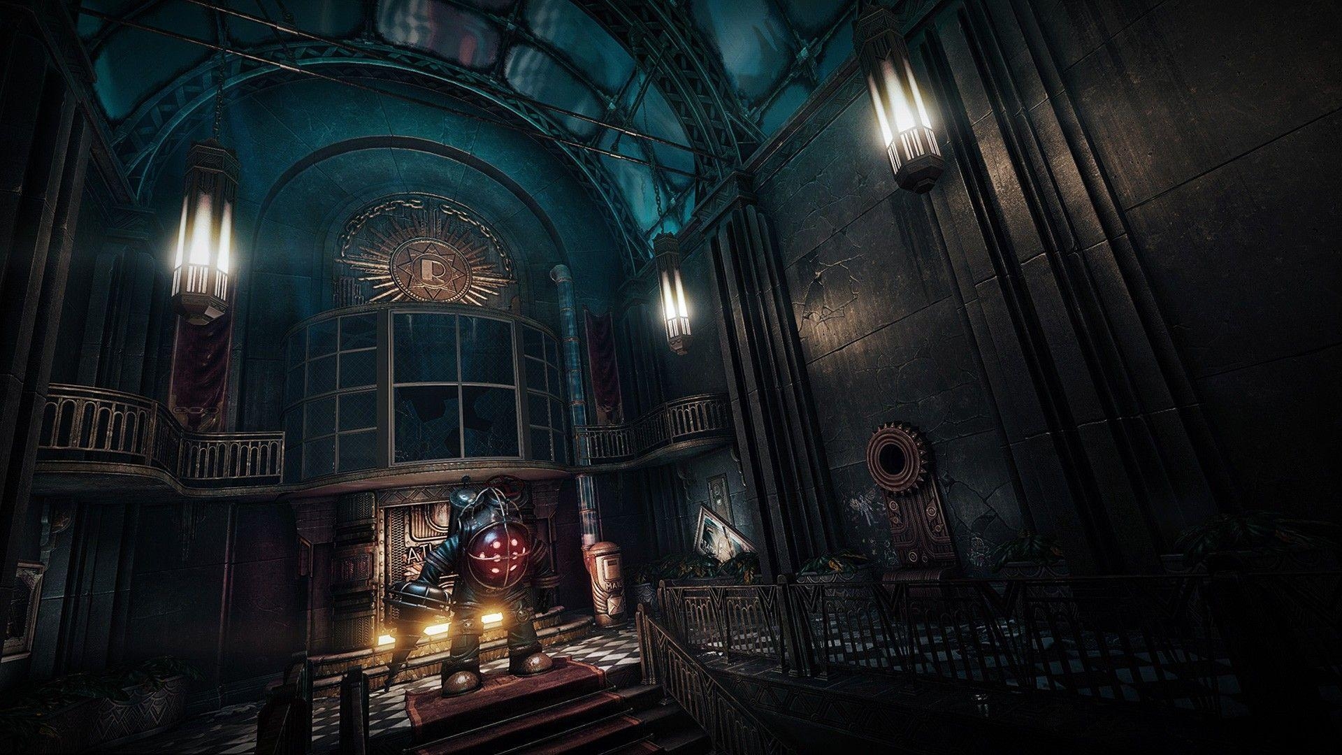 BioShock, Rapture, HD, Kollektion, Art, 1920x1080 Full HD Desktop