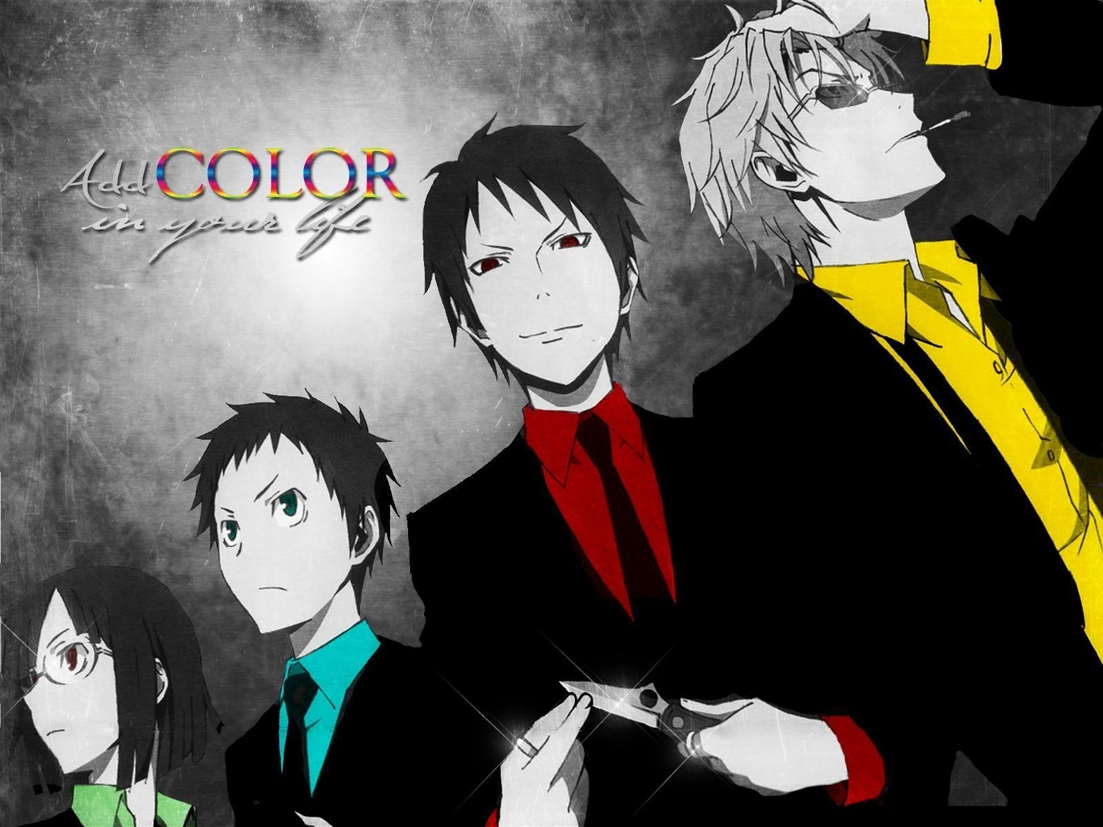 Orihara Izaya, Anime Bild, Anime Board, Durarara!!, Charakter Design, 1600x1200 HD Desktop