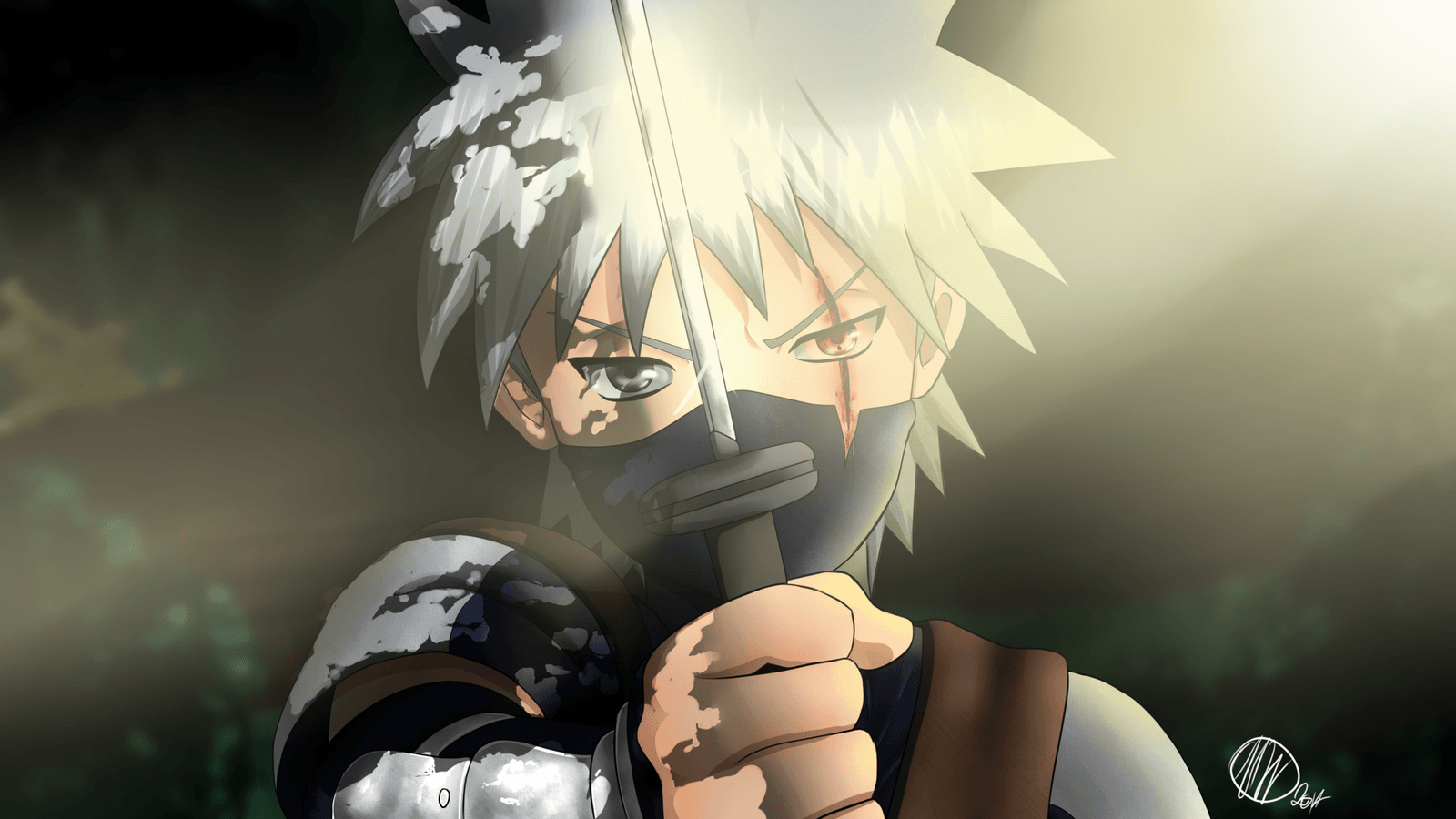 Kakashi Hatake, Anime, HD, Grafik, Hintergrund, 1600x900 HD Desktop