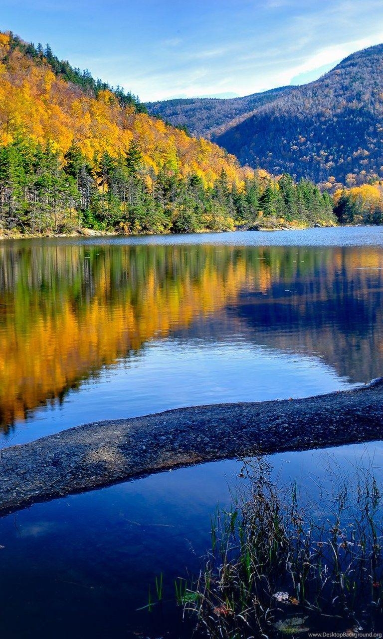 Echo Lake, White Mountains, New Hampshire, Natur, reisen, 770x1280 HD Handy