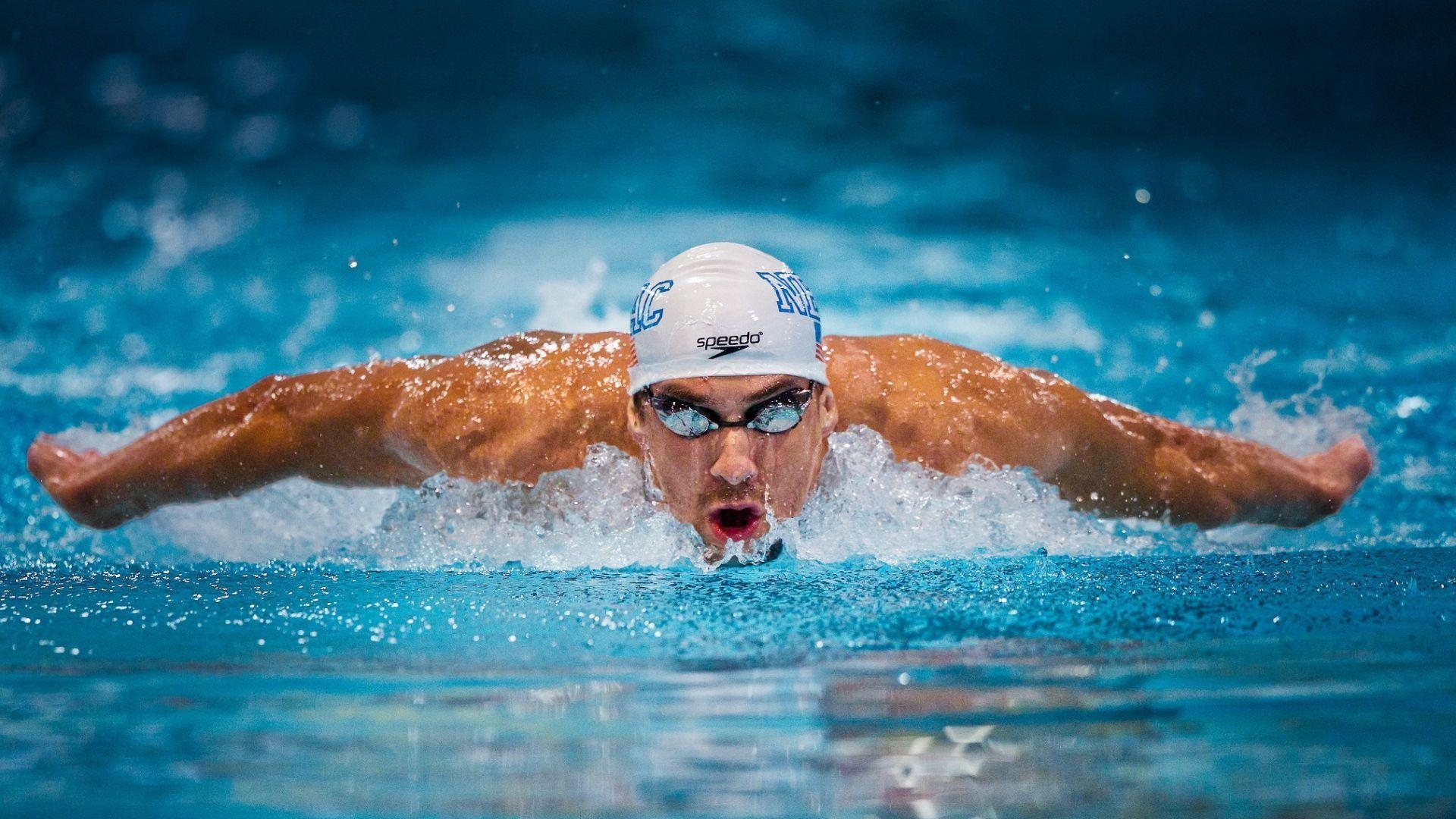 Michael Phelps, Schwimmen, Sport, Olympiasieger, Bild, 1920x1080 Full HD Desktop