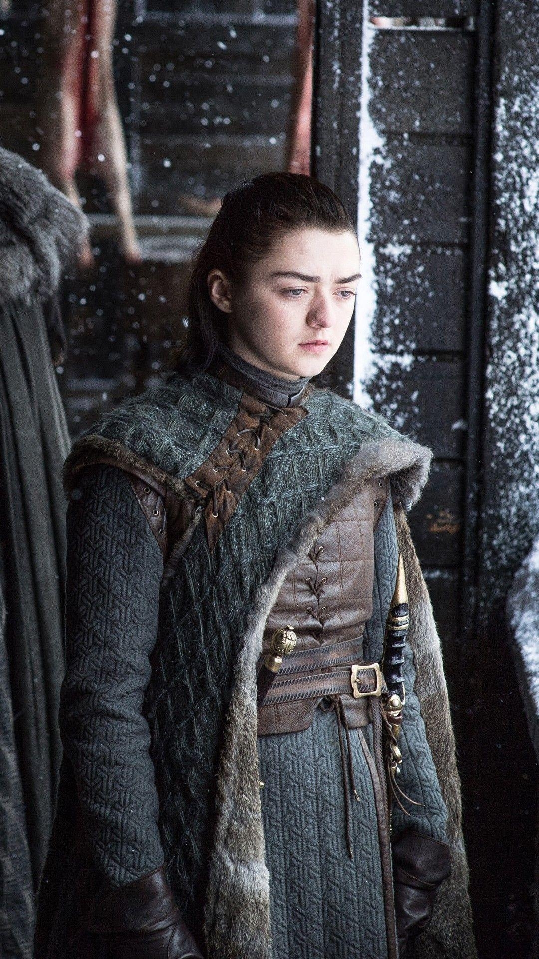 Sansa Stark, Arya, Game of Thrones, Staffel 7, HD, 1080x1920 Full HD Handy