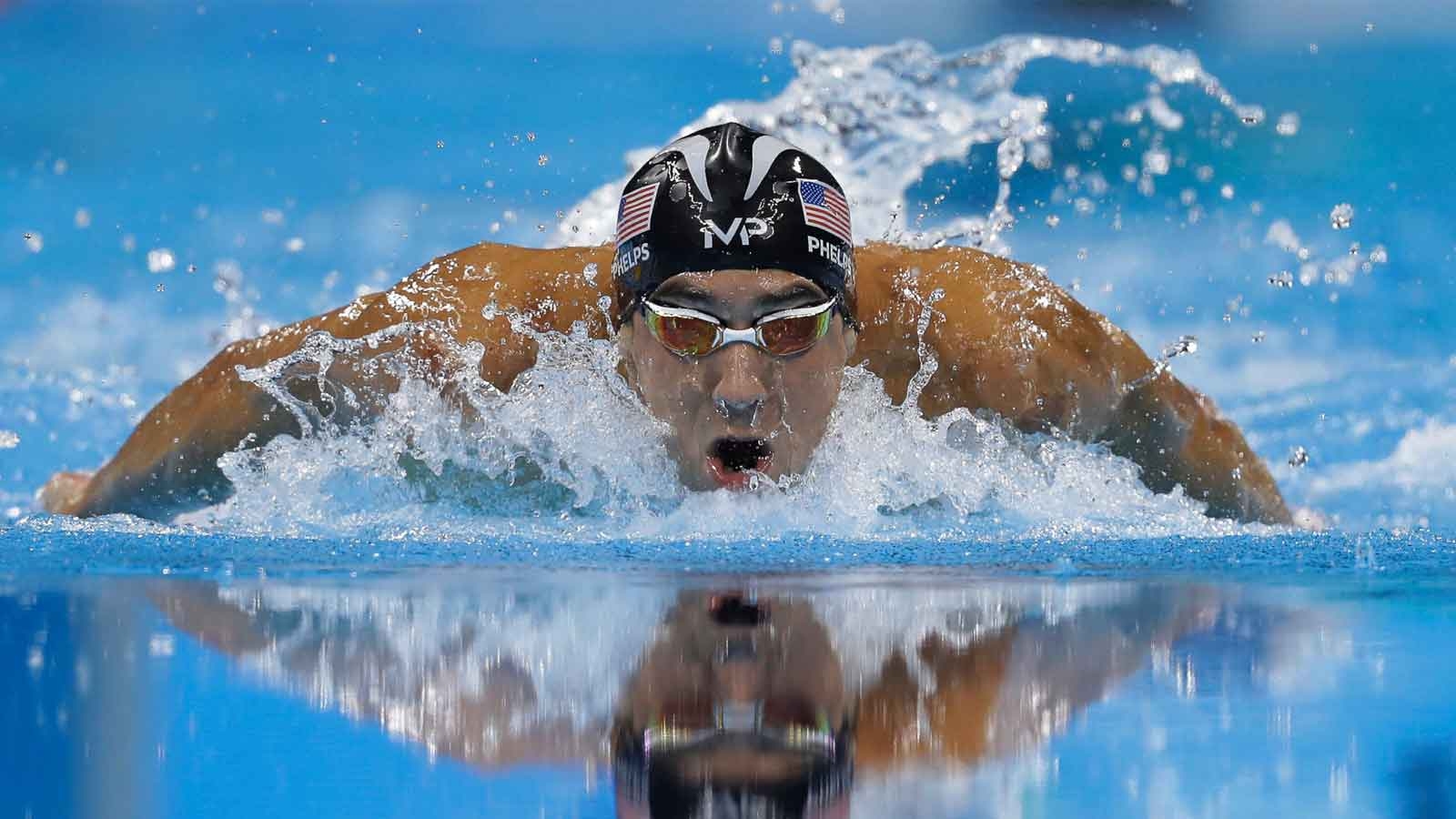 Michael Phelps, HD Gruppe, Schwimmer, Hintergrund, Bild, 1600x900 HD Desktop