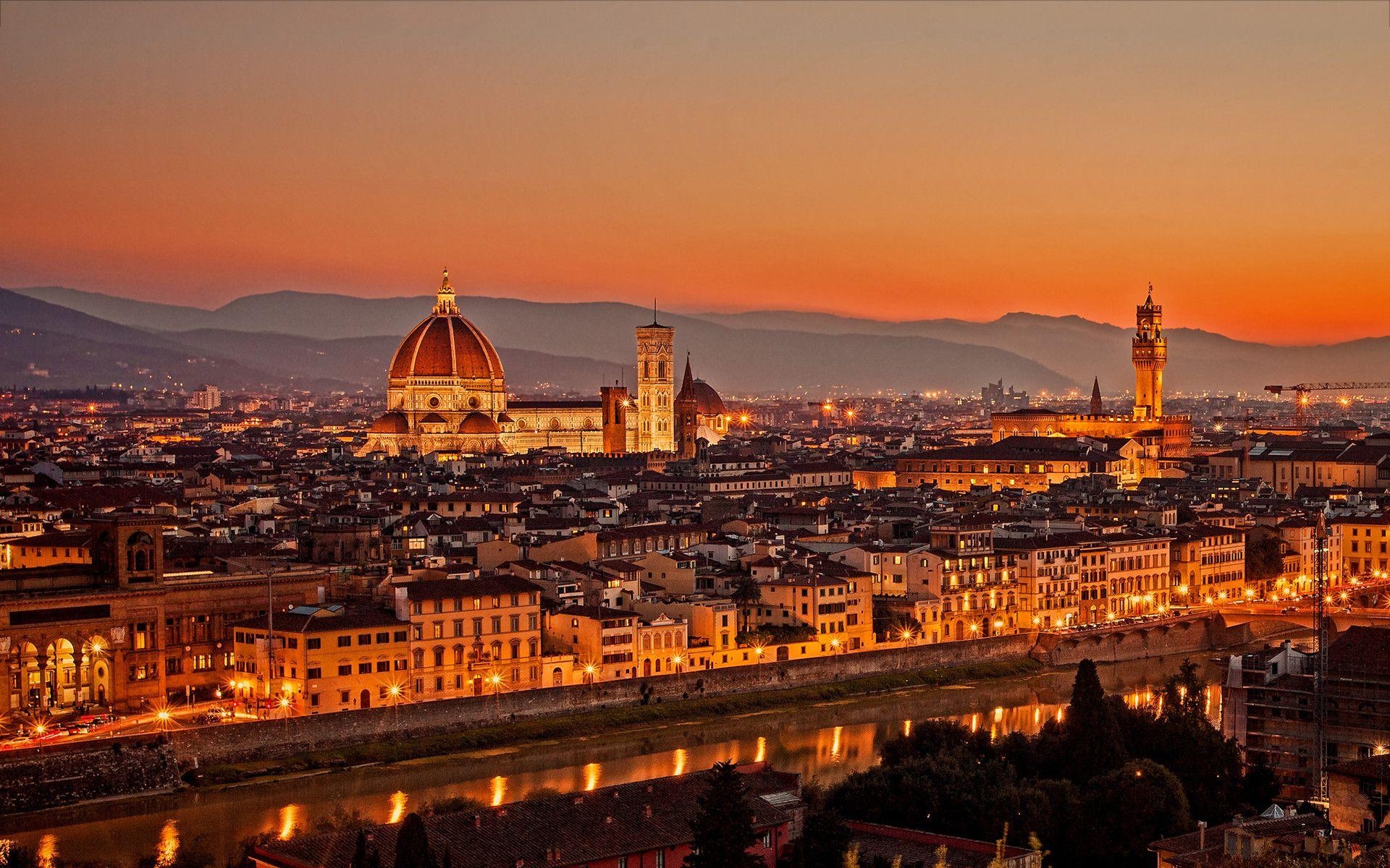 Florenz, Piazza, Duomo, Kathedrale, Italien, 1920x1200 HD Desktop