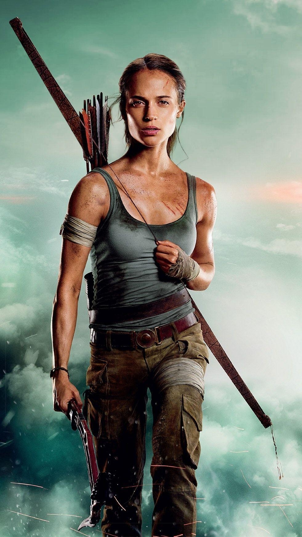 Tomb Raider, 2018, Handy, Geek, Abenteuer, 990x1750 HD Handy