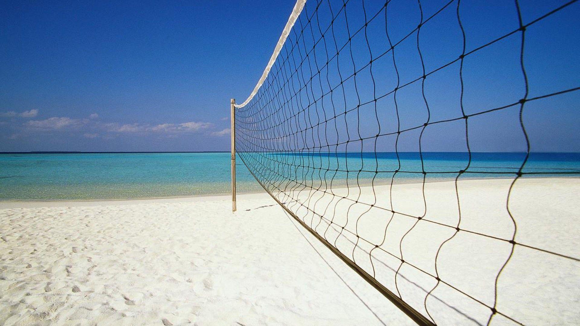 Volleyball, Sport, Hintergrund, Strand, Action, 1920x1080 Full HD Desktop