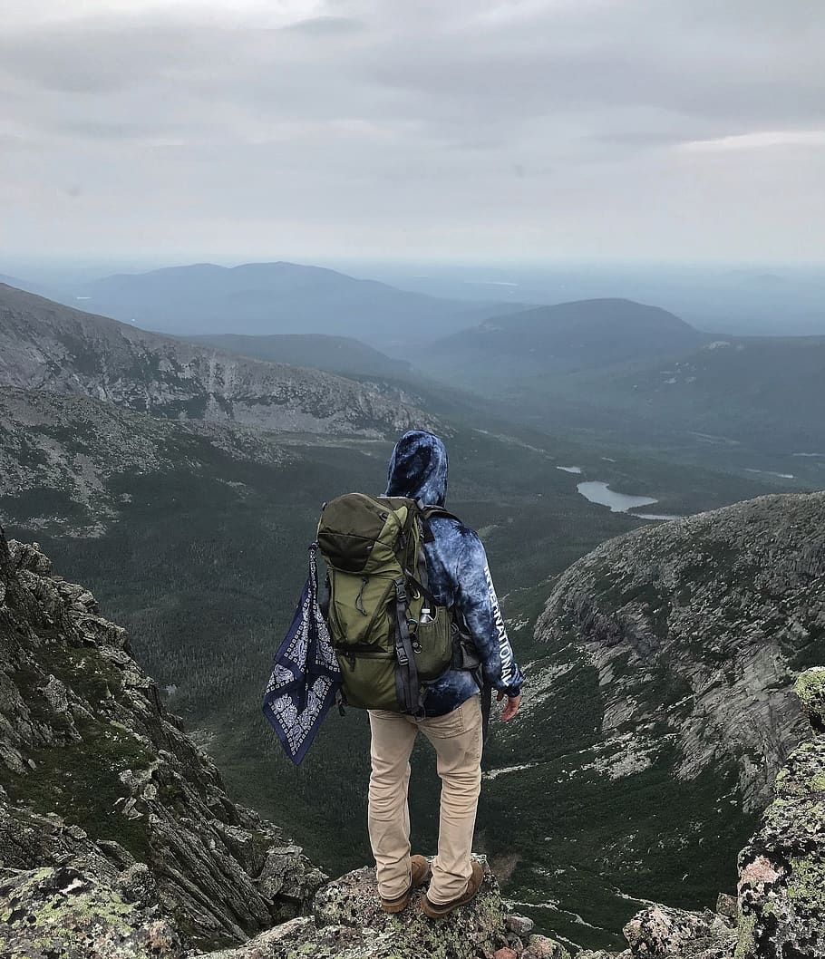 USA, Millinocket, Knife Edge Trail, Wandern, HD, 910x1060 HD Handy