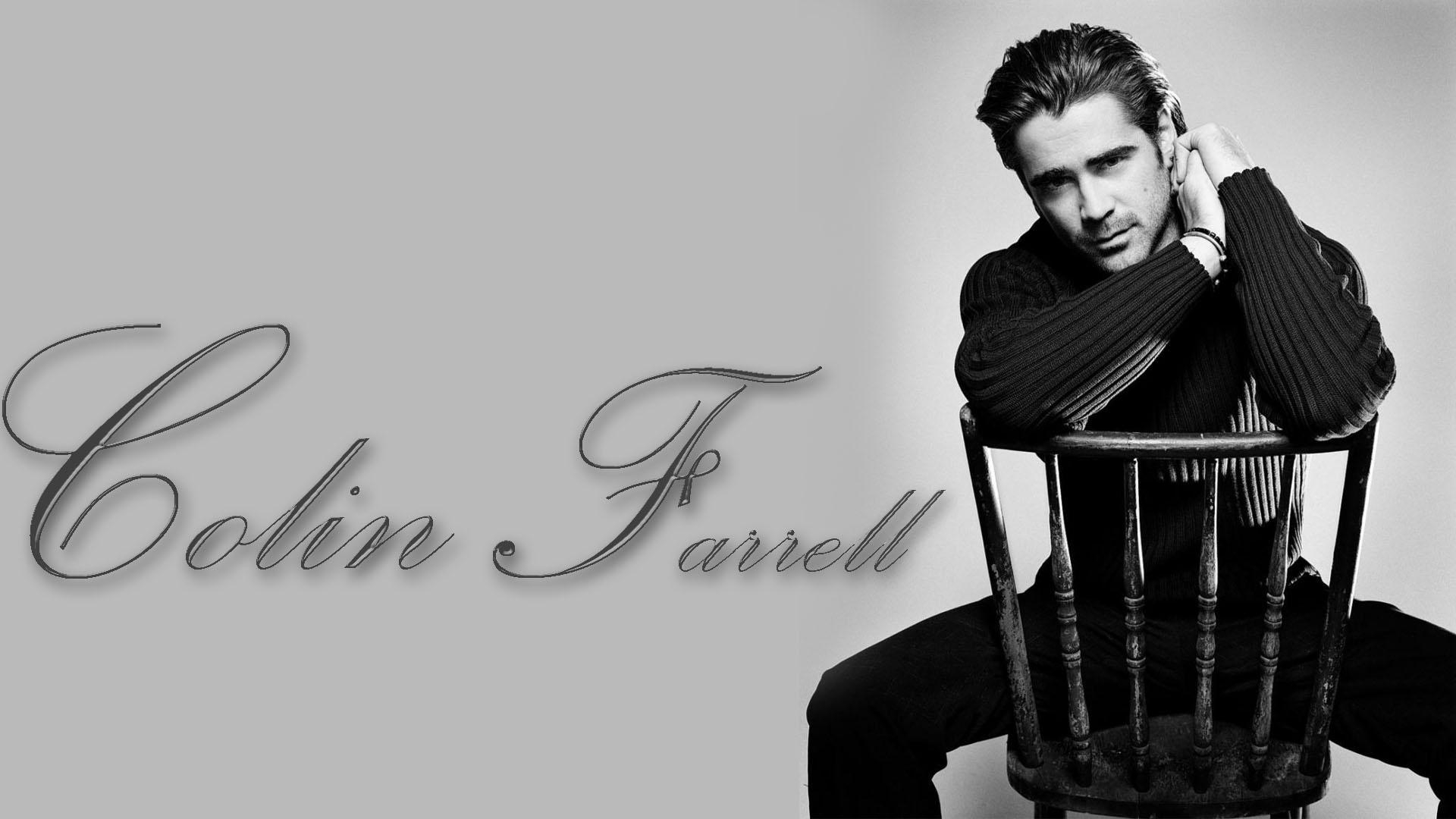 Colin Farrell, sitzend, Schauspieler, Film, Hintergrund, 1920x1080 Full HD Desktop