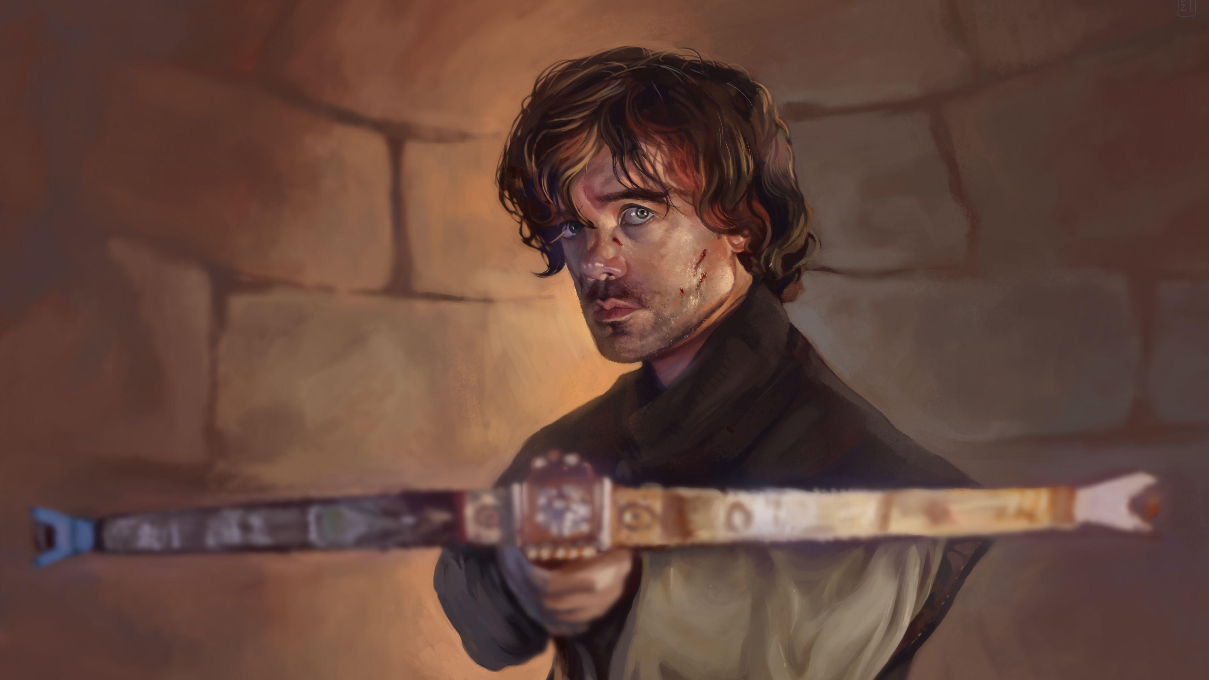 4K, Game of Thrones, Tyrion Lannister, Bestes Hintergrundbild, Fantasy, 3840x2160 4K Desktop