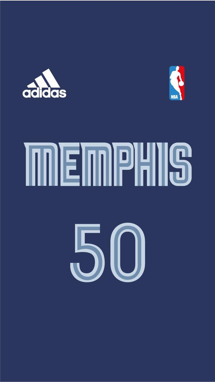 Grizzlies, Trikot, Basketball, Kunst, Memphis, 750x1340 HD Handy