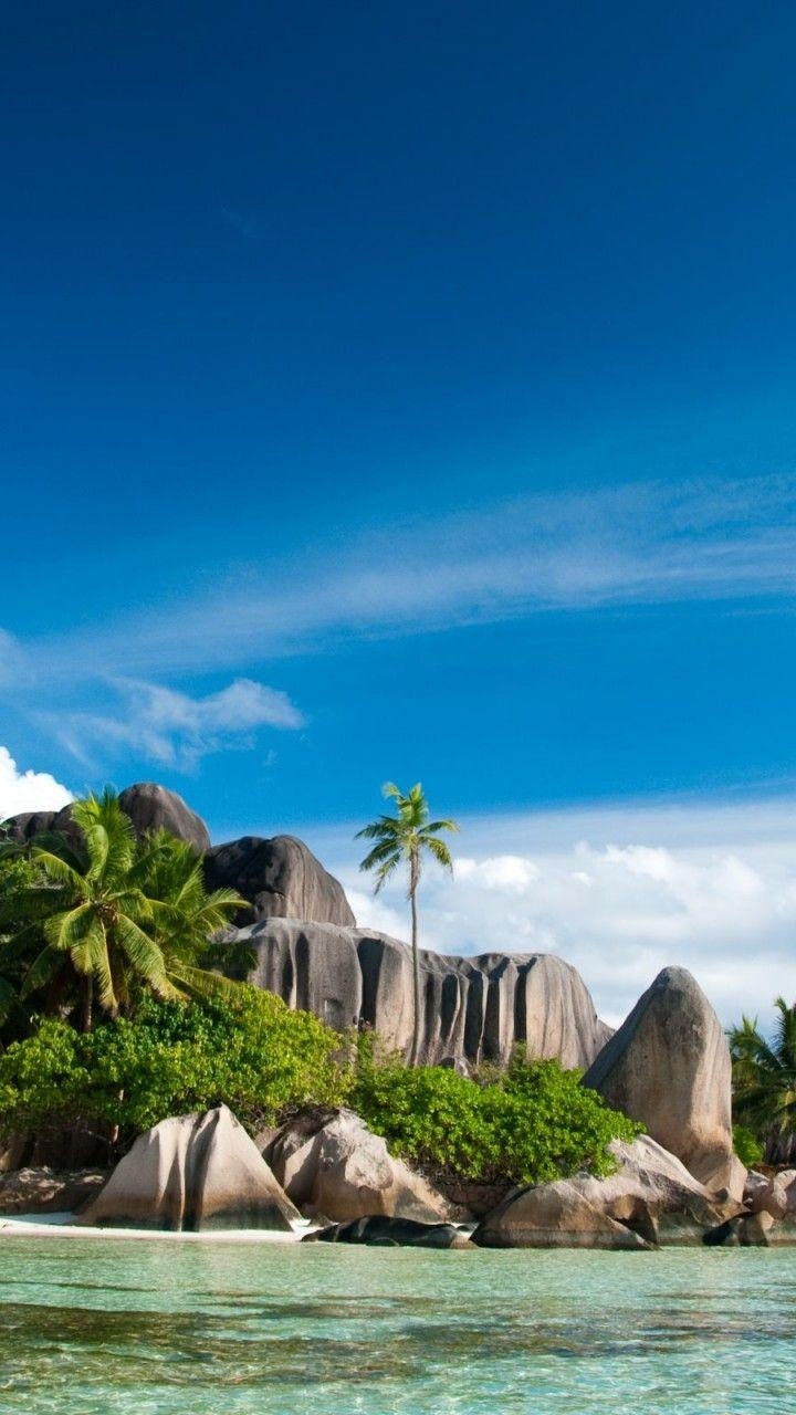 Seychellen Urlaub, Inselparadies, Android, Smartphone, Reisen, 720x1280 HD Handy