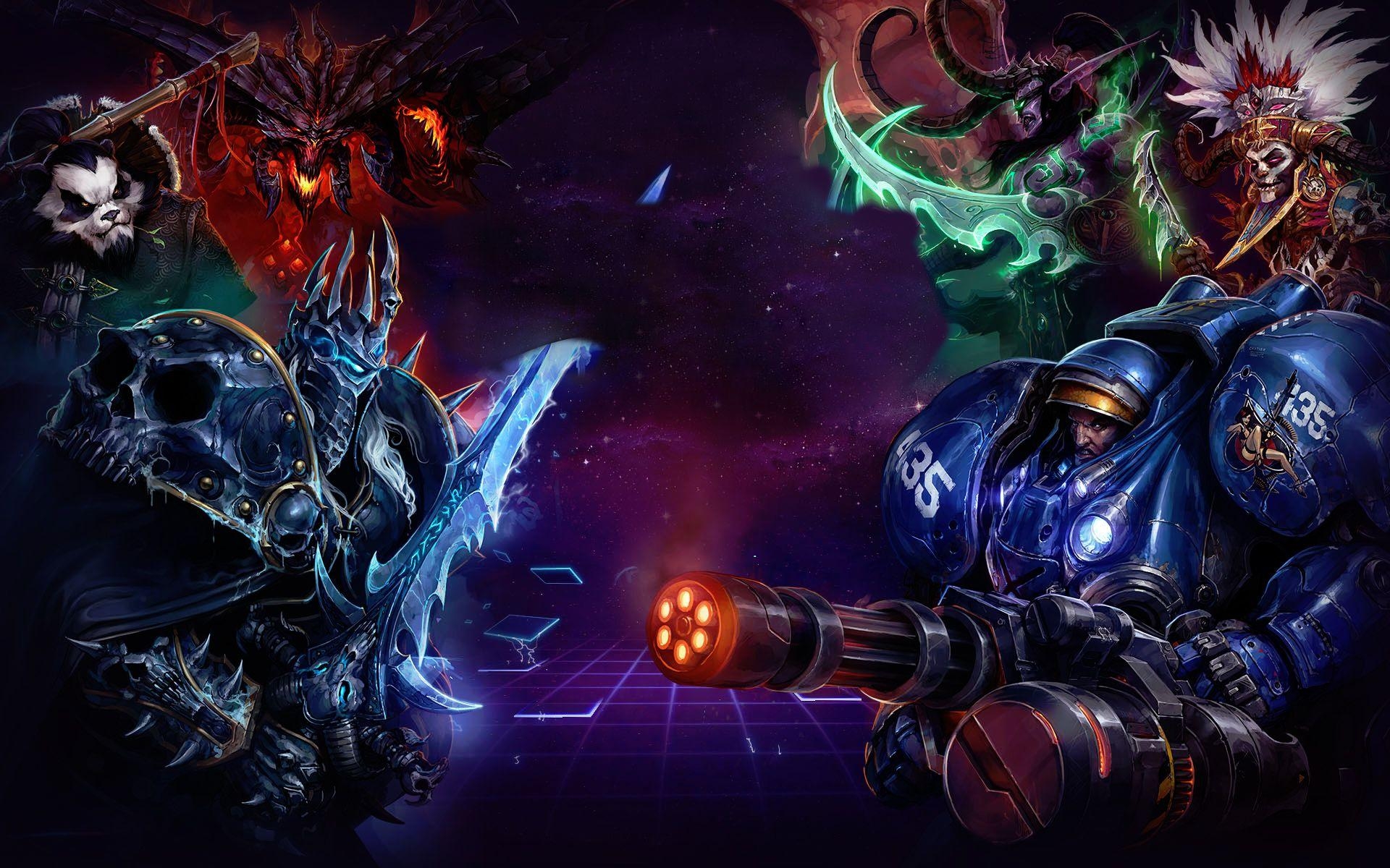 Heroes of the Storm, Gaming, Strategie, Blizzard, Vollbild, 1920x1200 HD Desktop