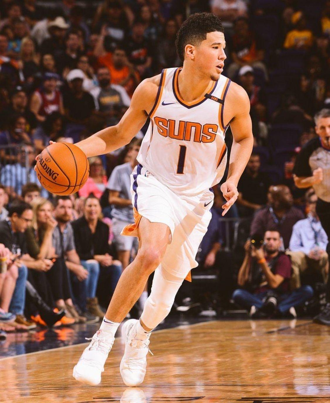 Devin Booker, Basketball, Sport, Kunst, Hintergrund, 1130x1380 HD Handy
