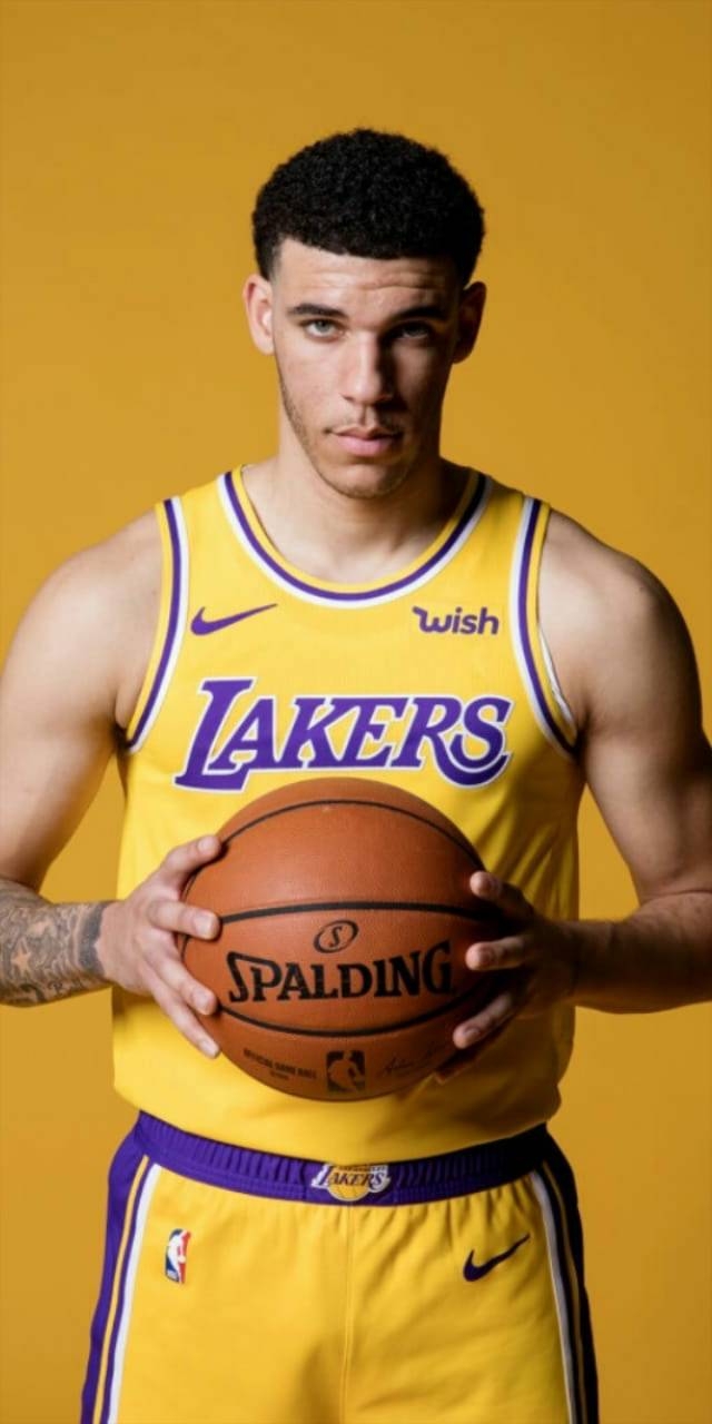 Lonzo Ball, Basketball, Sport, Porträt, Kunst, 640x1280 HD Handy