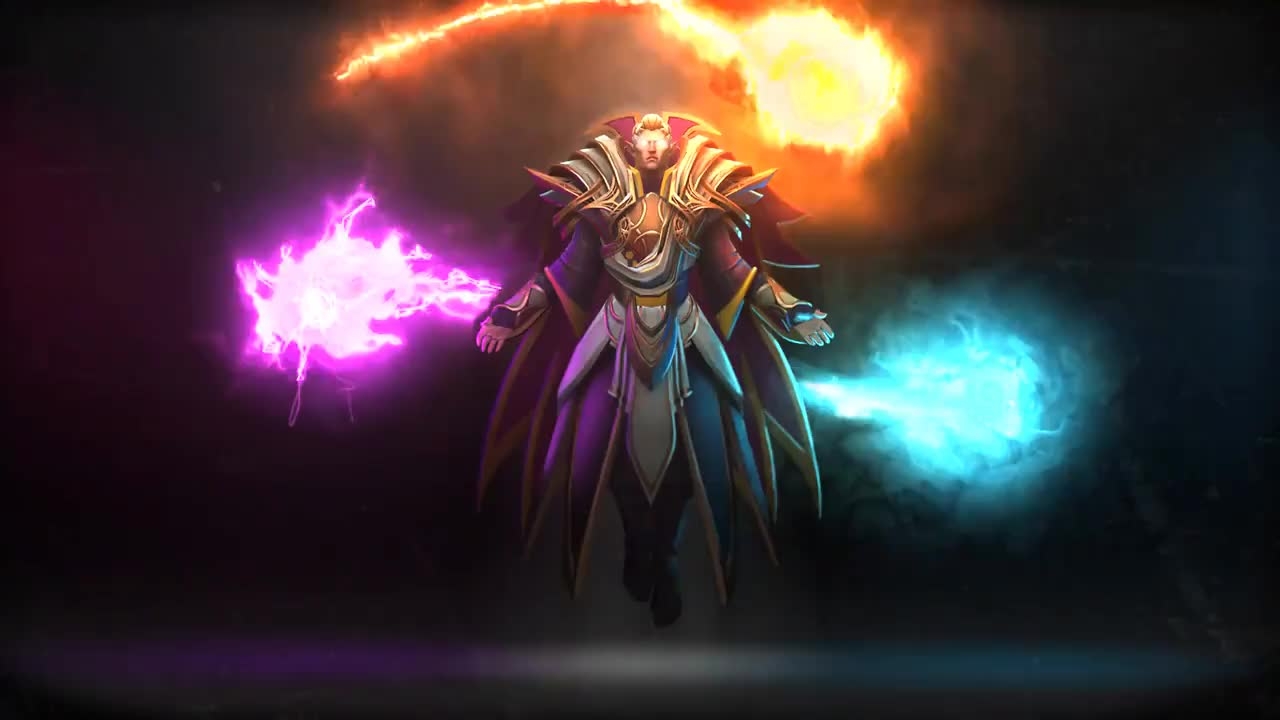 Invoker, Animiert, Hintergrund, Gaming, Magie, 1280x720 HD Desktop