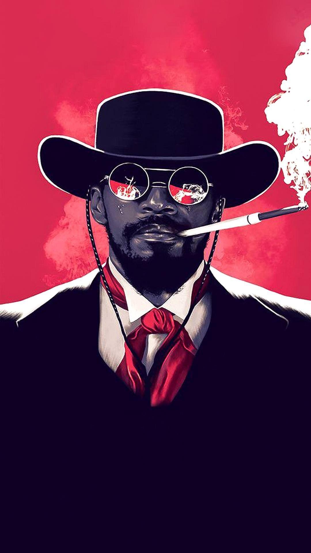 Django Unchained, Custom Edit, Hintergrund, Kreativ, Film, 1080x1920 Full HD Handy