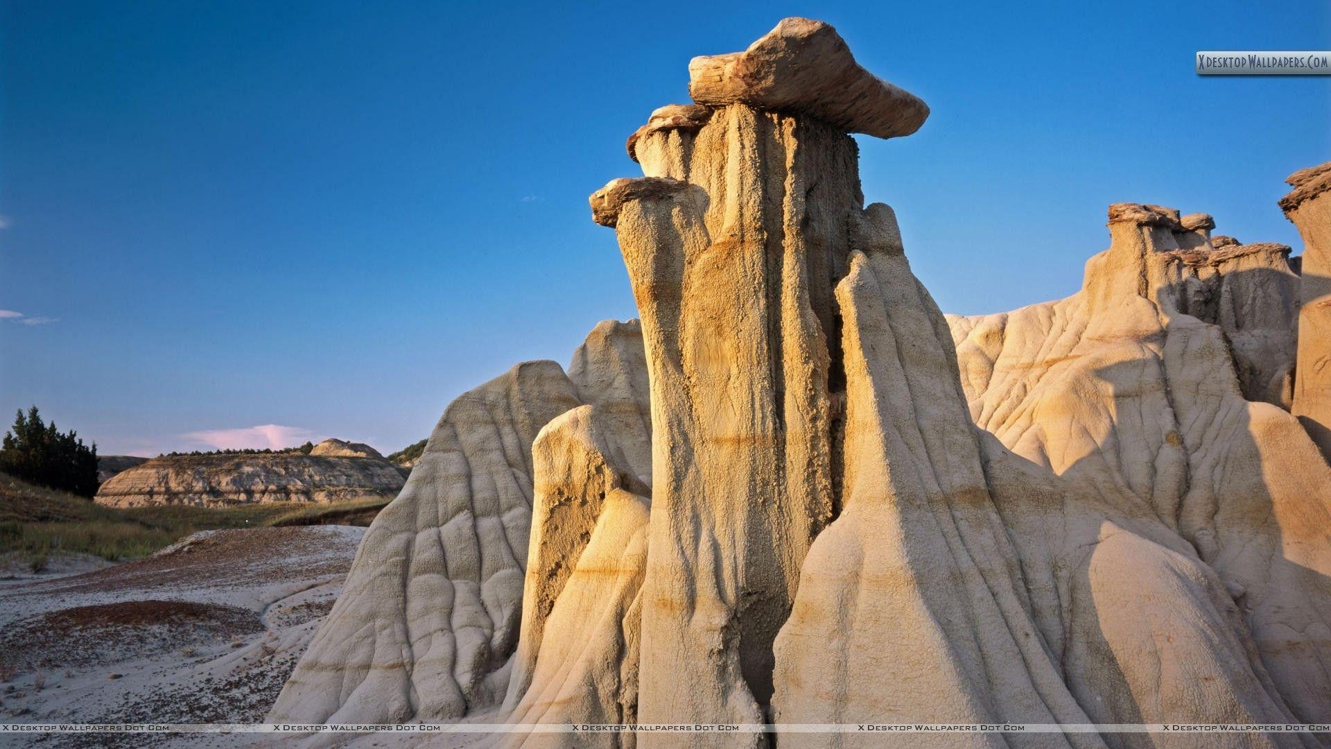 Theodore Roosevelt Nationalpark, Badlands, North Dakota, USA, 1920x1080 Full HD Desktop