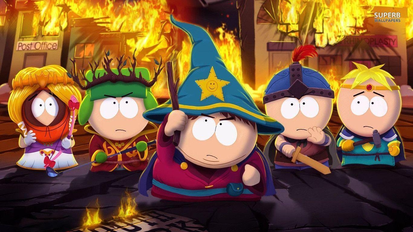 South Park, Fernseher, Zeichentrick, Kultstatus, Charaktere, 1370x770 HD Desktop