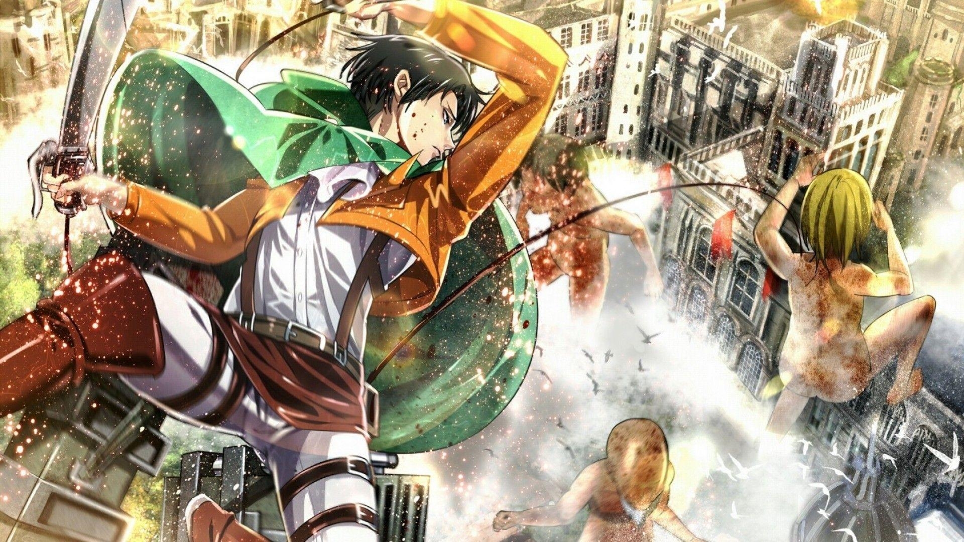 Levi Ackerman, Anime, Schöner HD, Kostenlos, Download, 1920x1080 Full HD Desktop