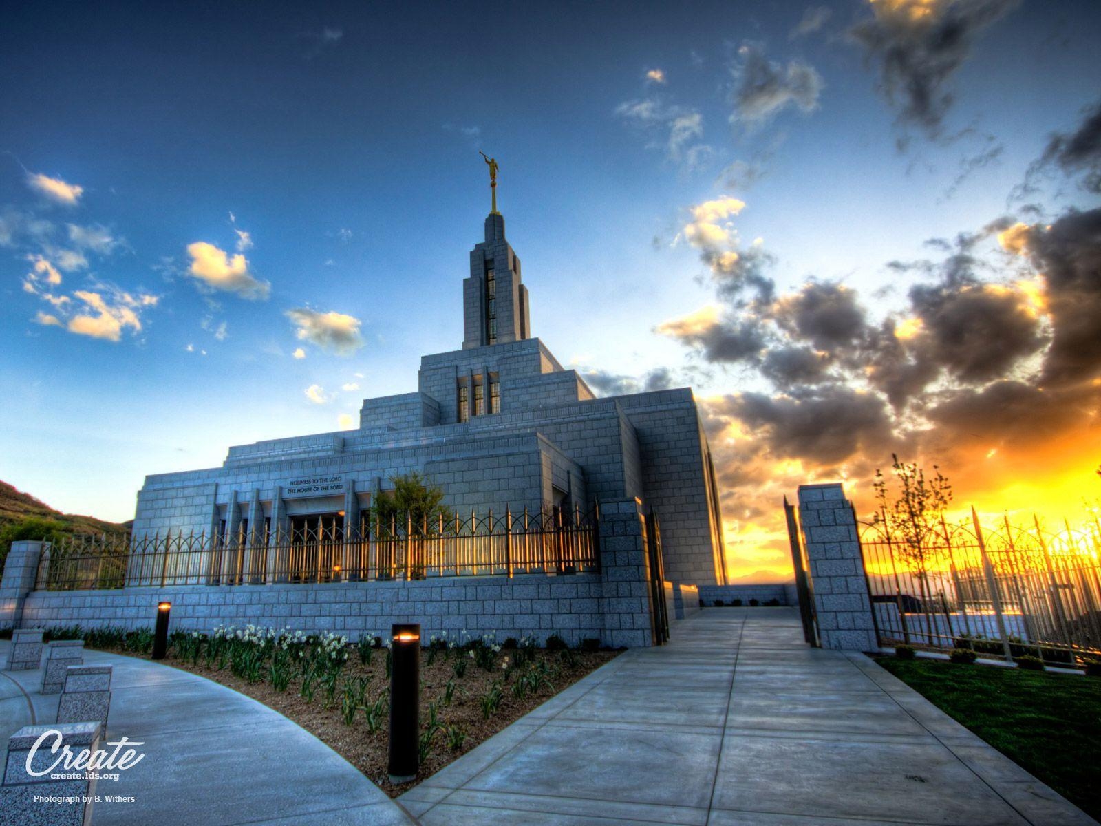 Draper Utah, LDS Tempel, Reisen, Utah, Heilige Stätten, 1600x1200 HD Desktop