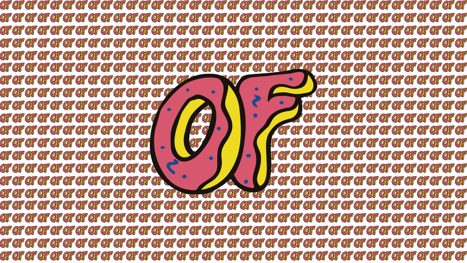 Odd Future, Donut, Wandbild, Jugendkultur, Grafik, 1920x1080 Full HD Desktop