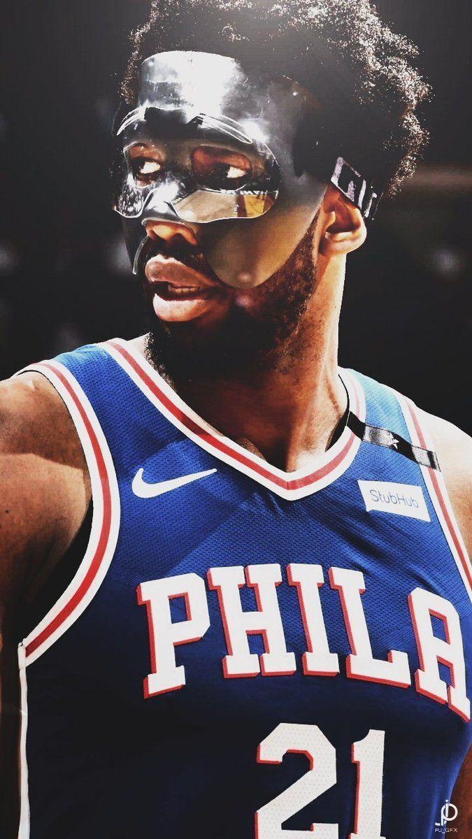 Joel Embiid, Prozess, NBA, Sport, Hintergrund, 680x1200 HD Handy