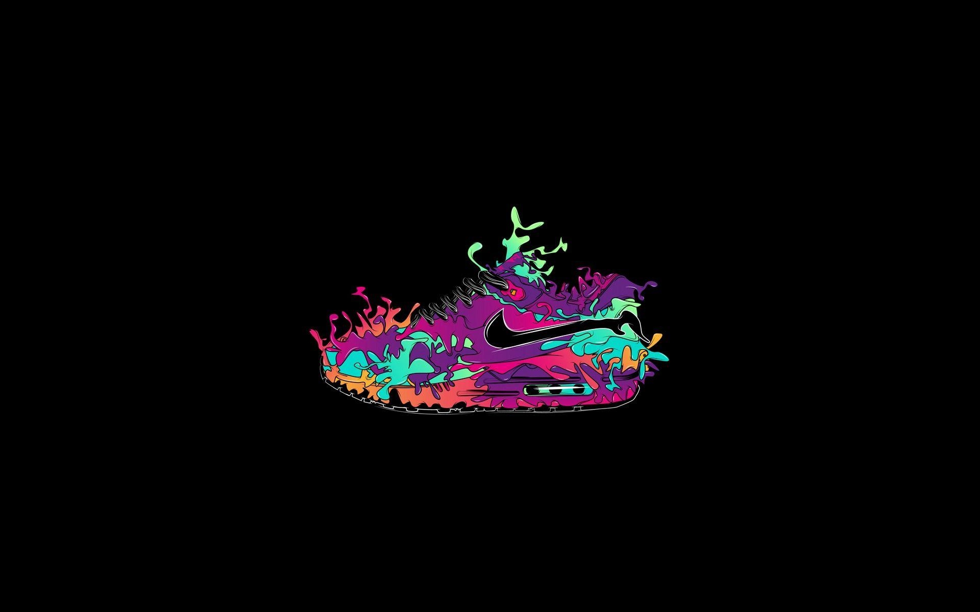 Bunte Nike, Schuhe, Kunst, kostenlos, Stil, 1920x1200 HD Desktop