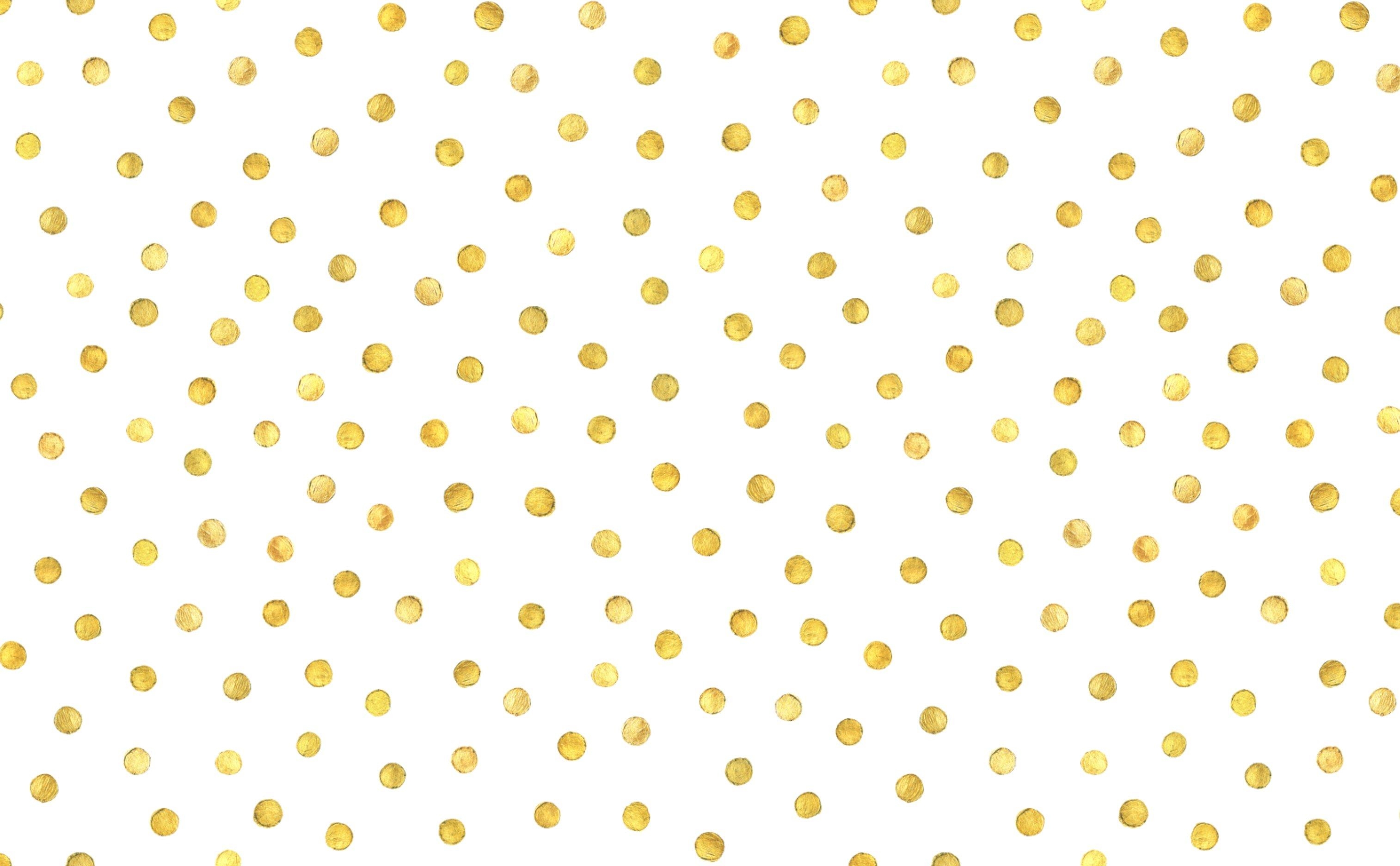 Gold, warm, Wanddekor, elegante Punkte, trendig, 3030x1880 HD Desktop