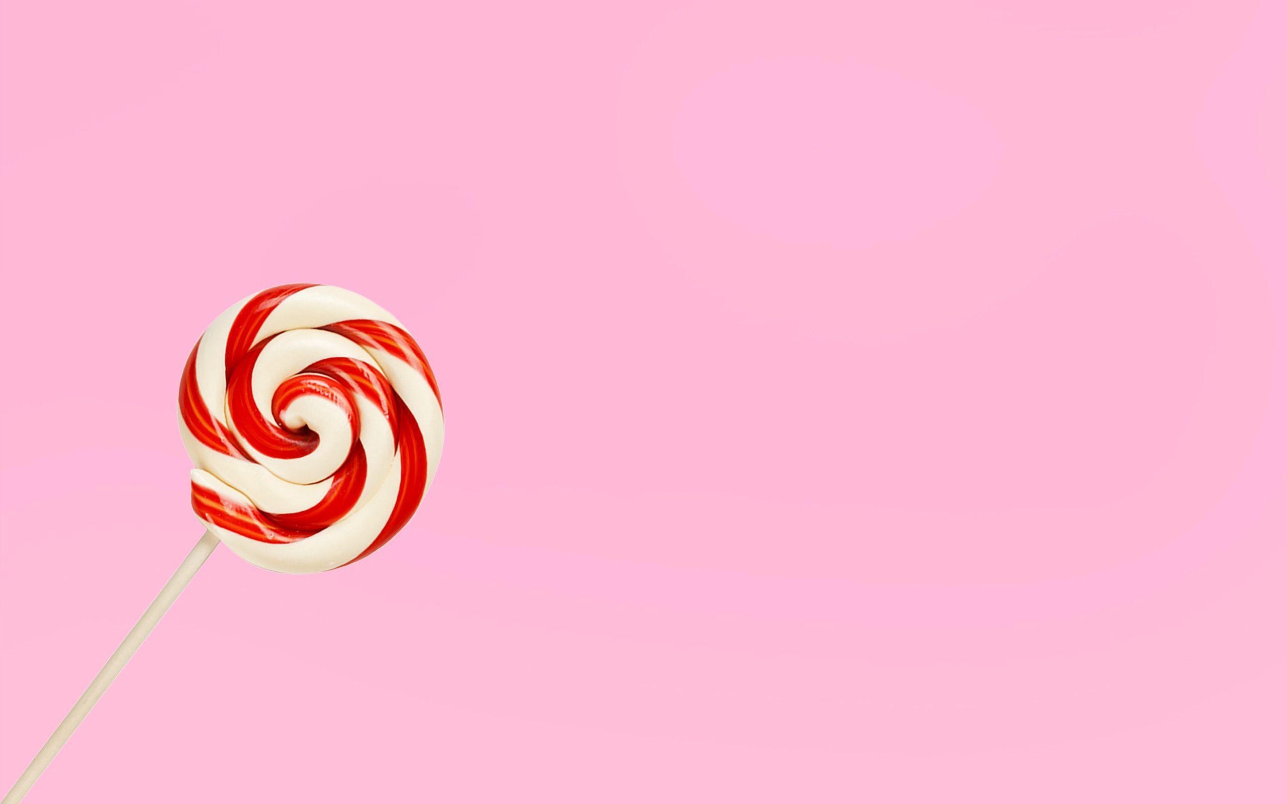 Lollipop, Minimalistisch, Süßigkeit, Farbe, Hintergrund, 2560x1600 HD Desktop