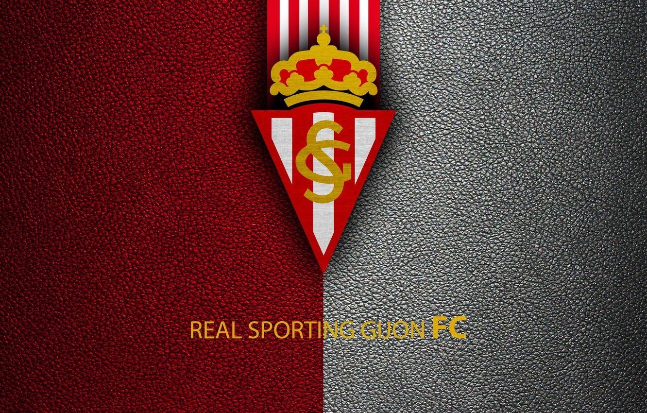 Real Sporting, La Liga, Sport, Fußball, Logo, 1340x850 HD Desktop