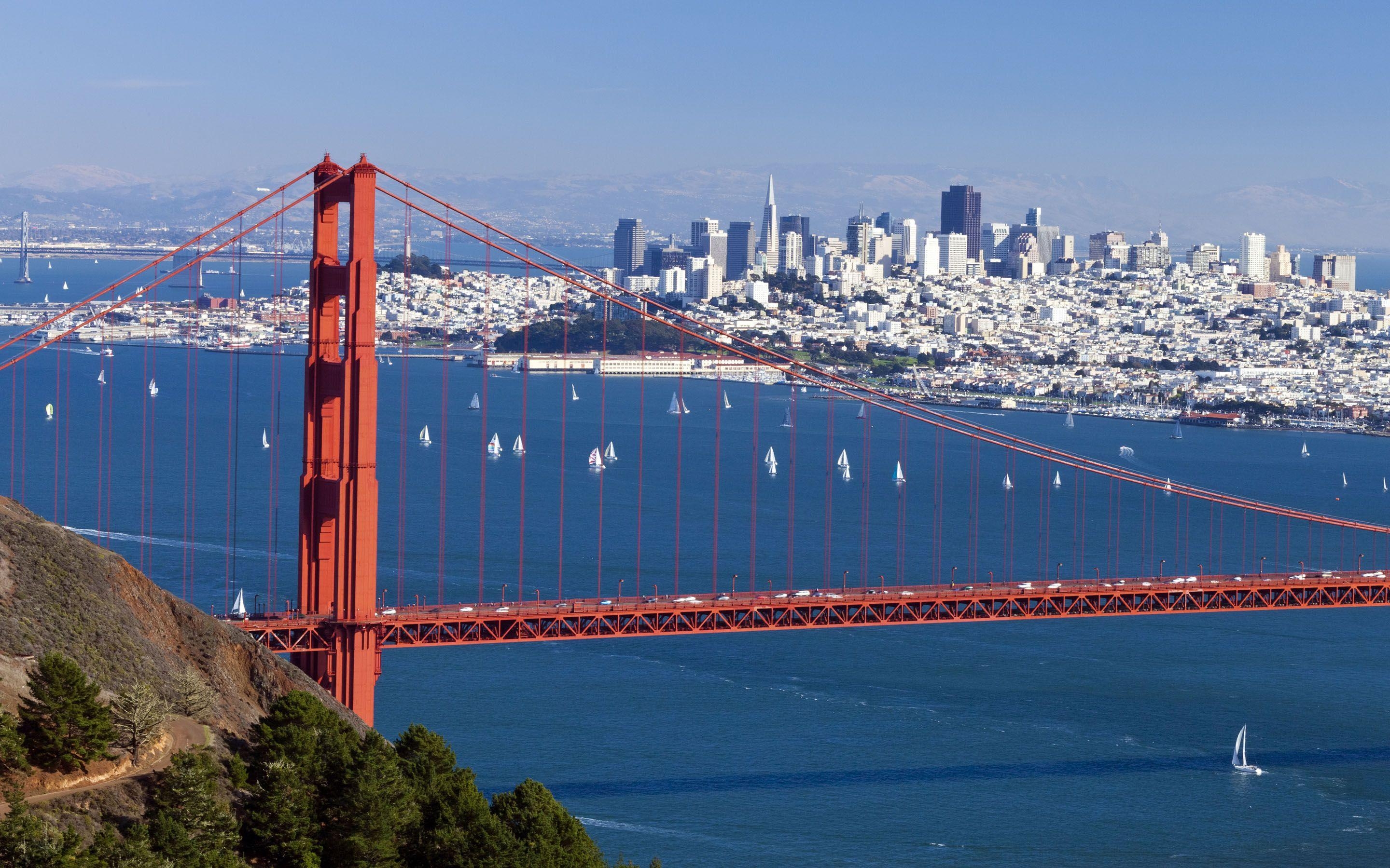 Golden Gate, HD, Brücke, San Francisco, Reisen, 2880x1800 HD Desktop