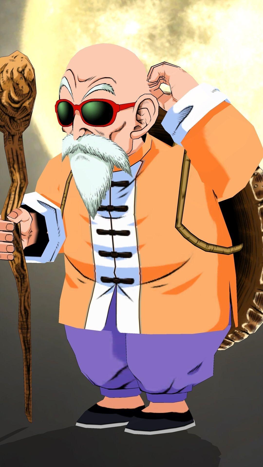 Meister Roshi, Charaktere, Desktop, Anime, Fanart, 1080x1920 Full HD Handy