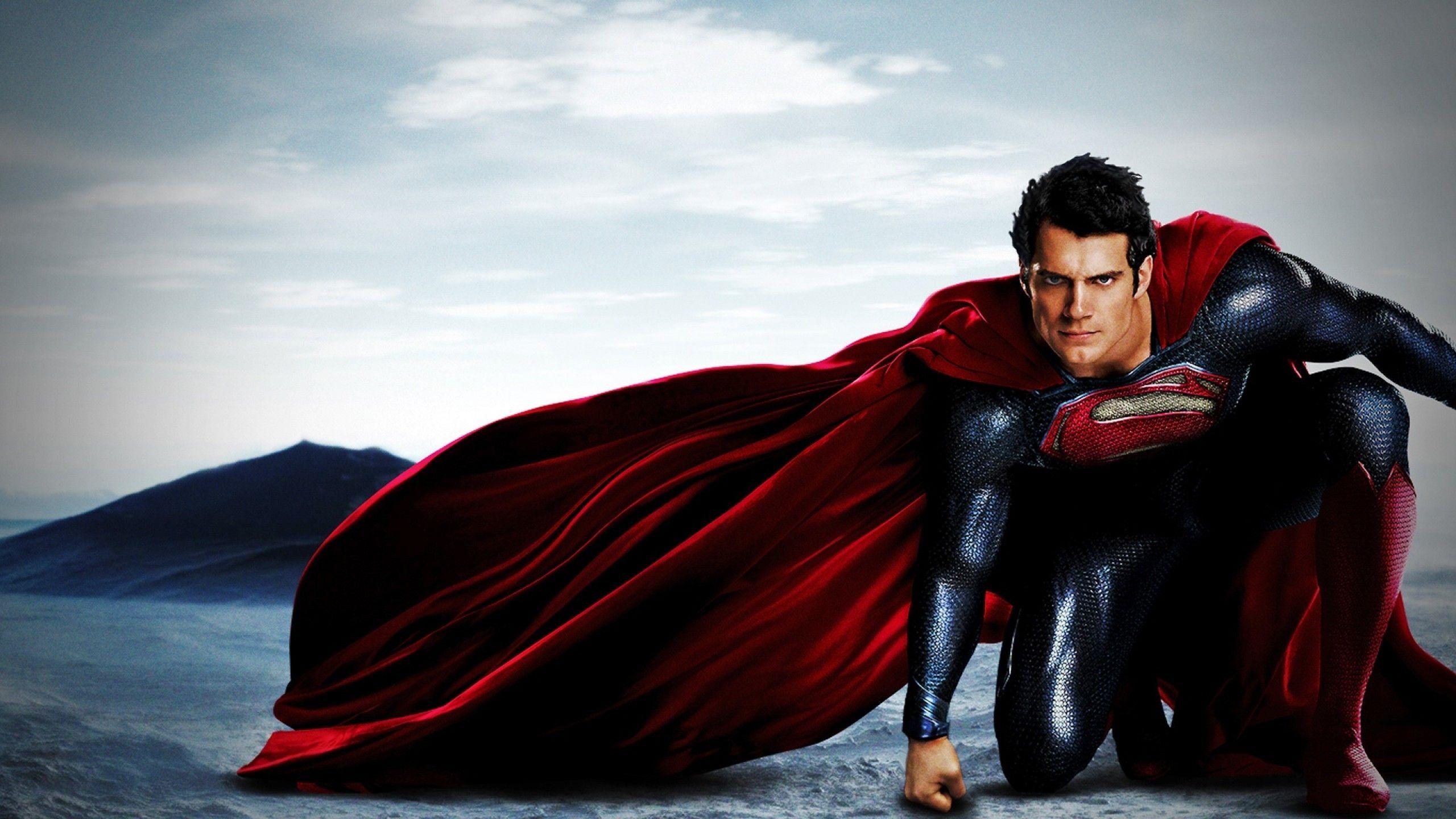 Henry Cavill, Superman, HD Bild, Schauspieler, Film, 2560x1440 HD Desktop