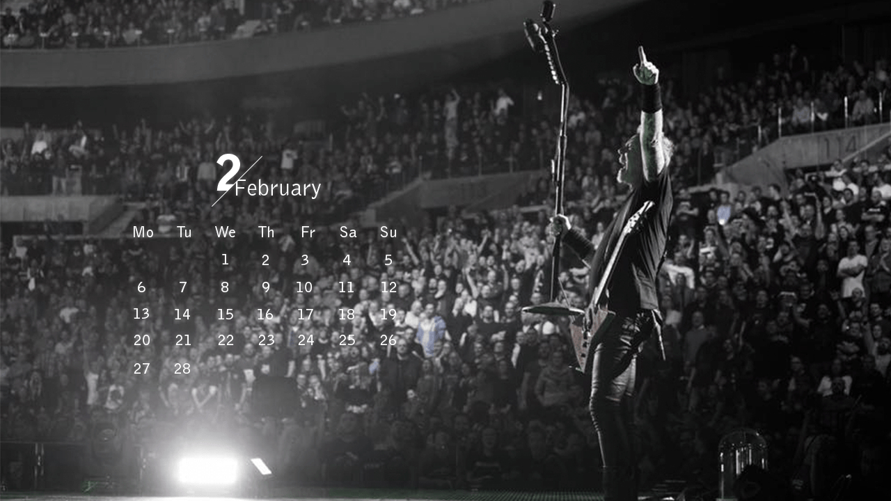 James Hetfield, Kalender, Bild, Musik, Hintergrund, 1280x720 HD Desktop