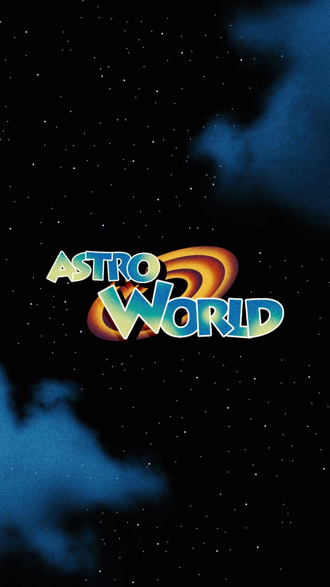 Astroworld, Space Jam, iPhone, Wallpaper, Kunst, 1080x1920 Full HD Handy