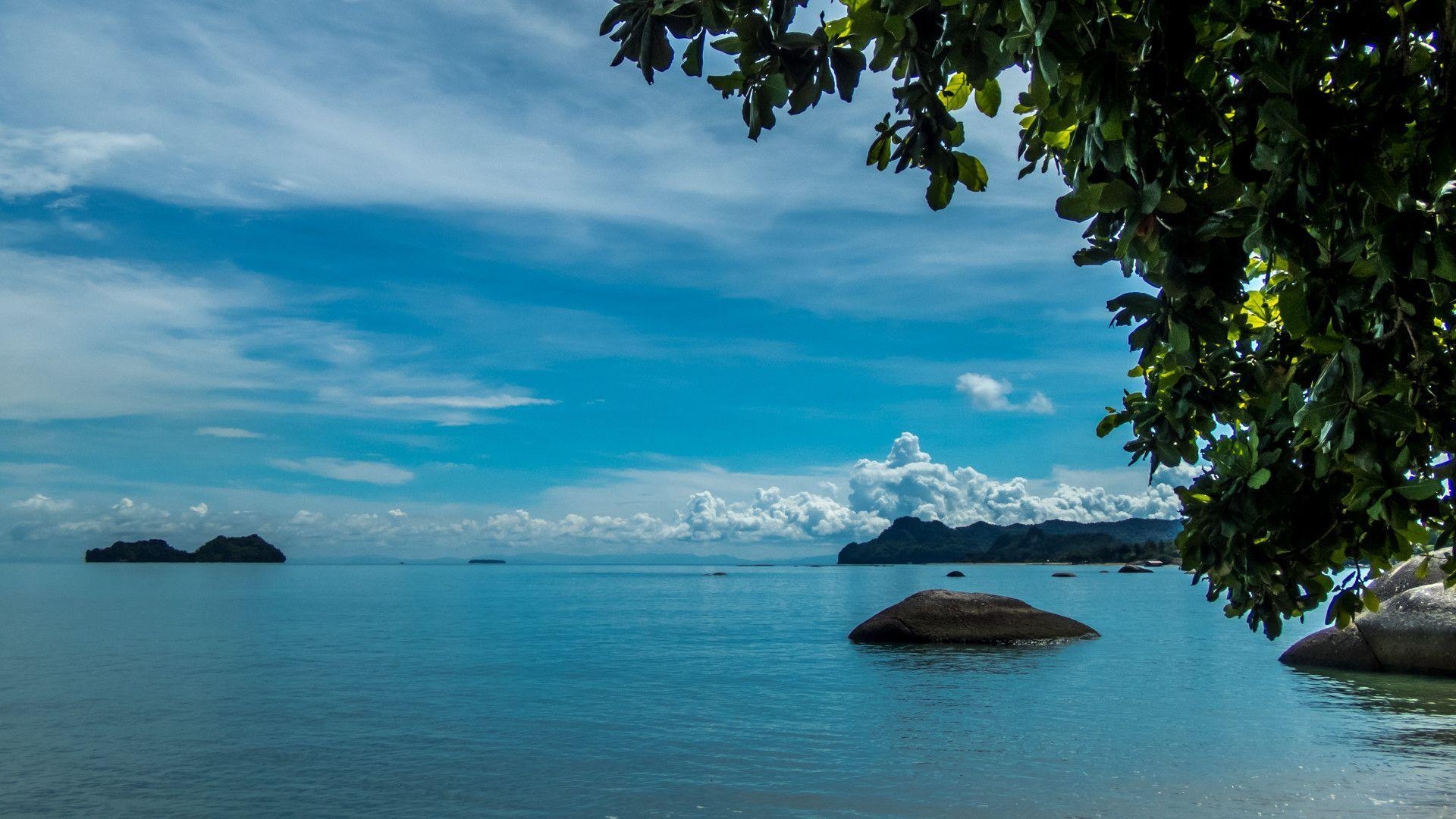 Nordküste, Langkawi, Kedah, Malaysia, Küstenlinie, Landschaft, 1920x1080 Full HD Desktop