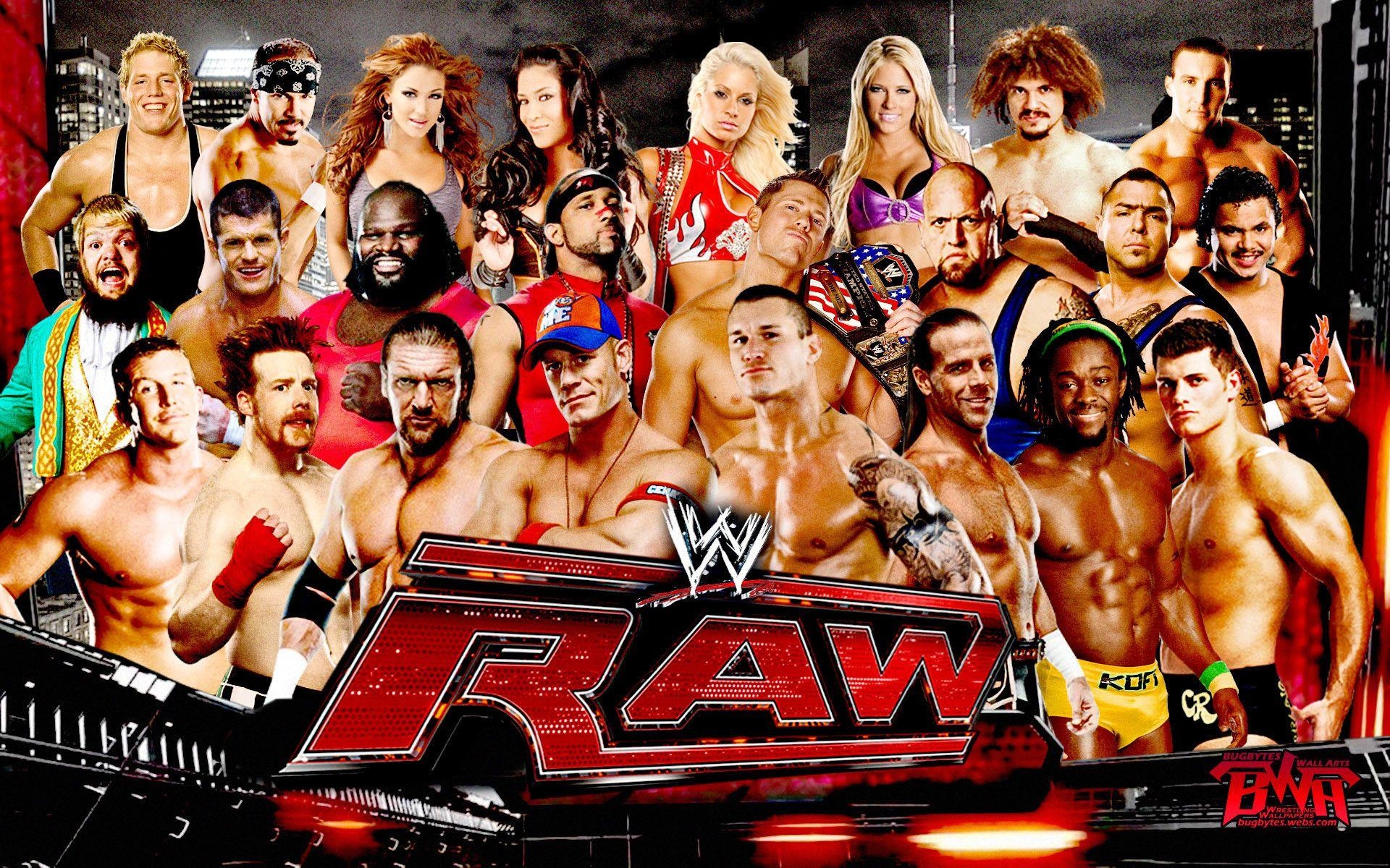 WWE Raw, TV-Show, Wrestling, Spannung, Sport, 1920x1200 HD Desktop