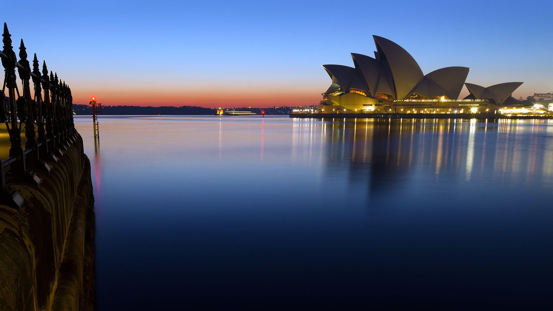 Sydney Stadtansicht, Australien, Opernhaus, Reisen, Gebäude, 1920x1080 Full HD Desktop